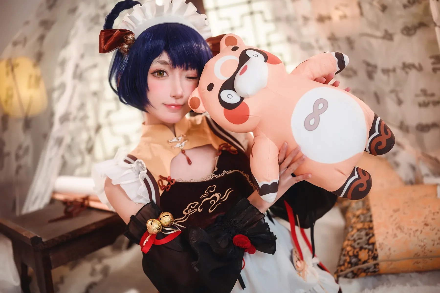 阿包也是兔娘 – 原神 香菱 [41P]