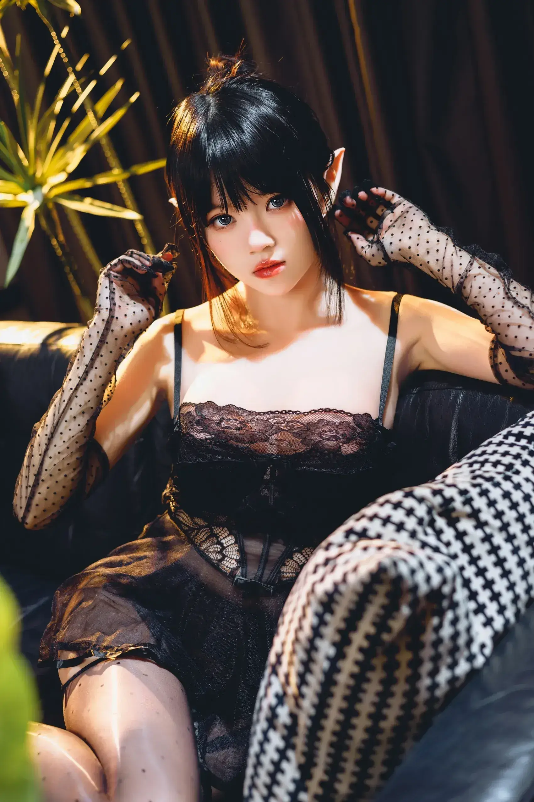 桜桃喵 – 夜纱 [43P]