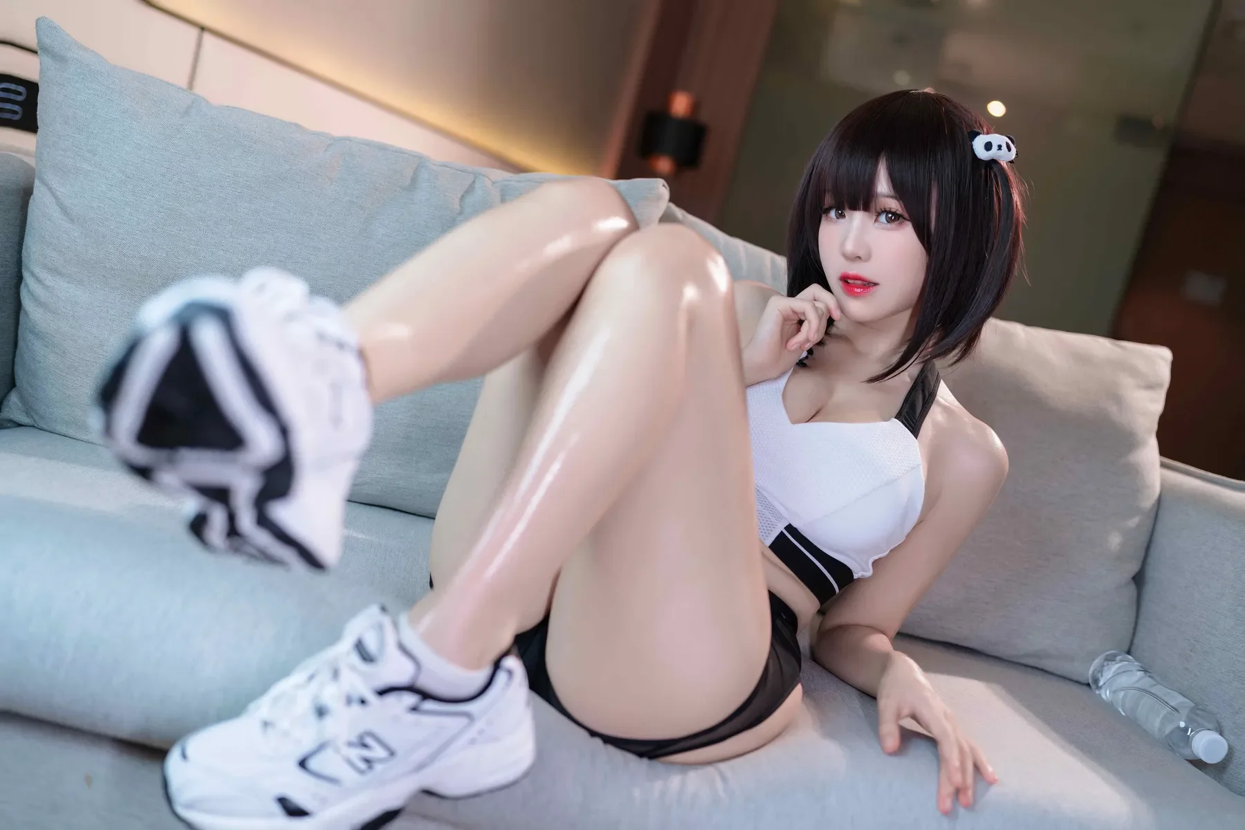 miko酱ww – 蛋白大熊猫 [20P]
