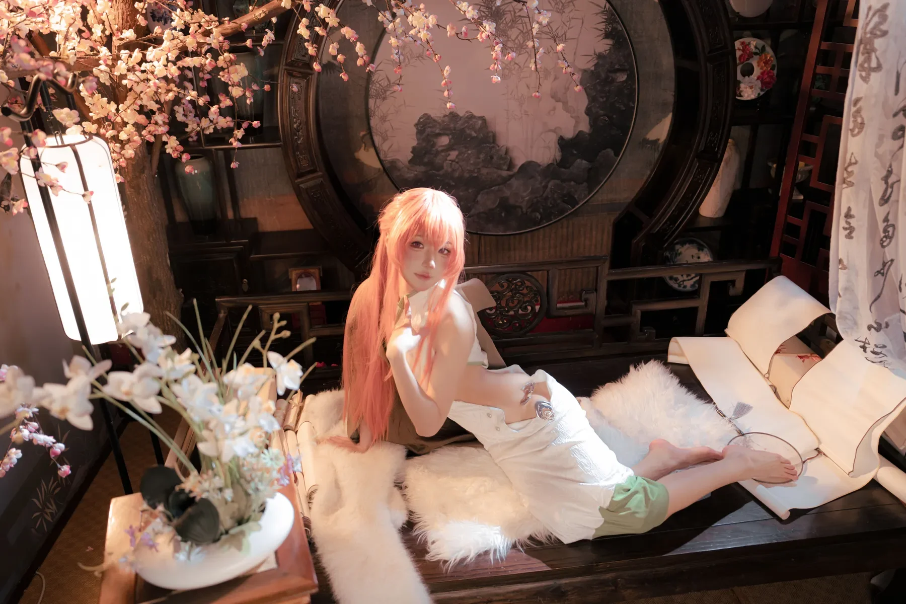 阿包也是兔娘 – 碧蓝航线英仙座旗袍 [30P]