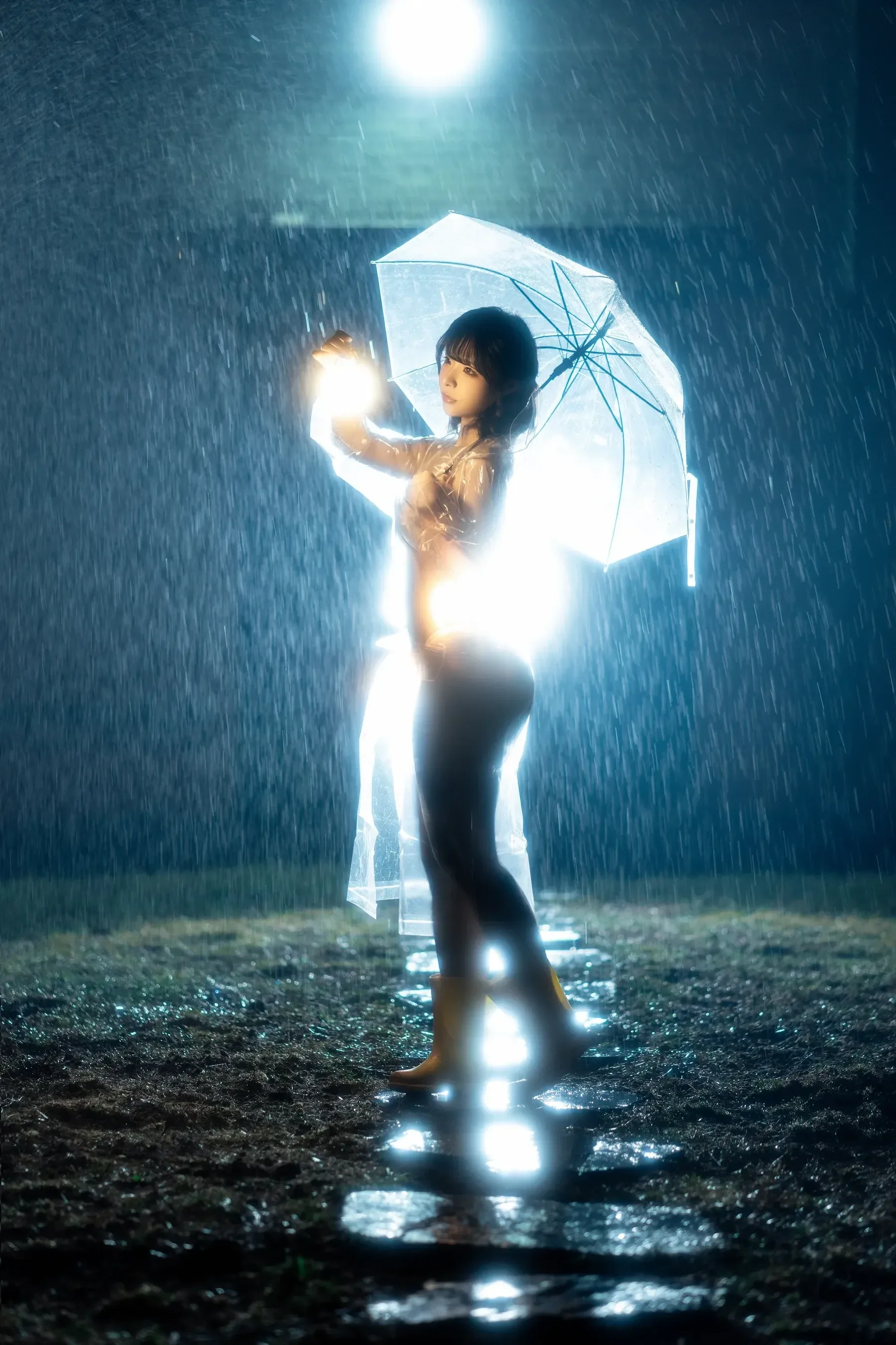 yuuhui玉汇 – 雨夜独舞 [100P]