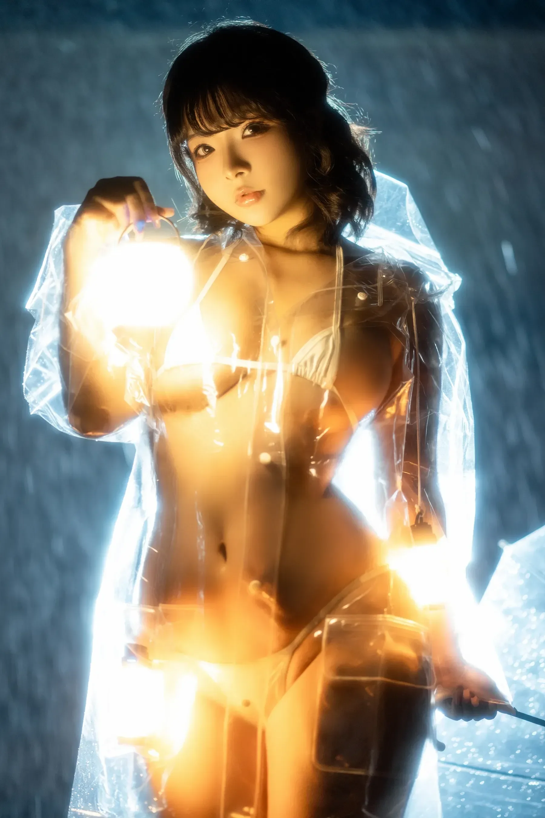 yuuhui玉汇 – 雨夜独舞 [100P]