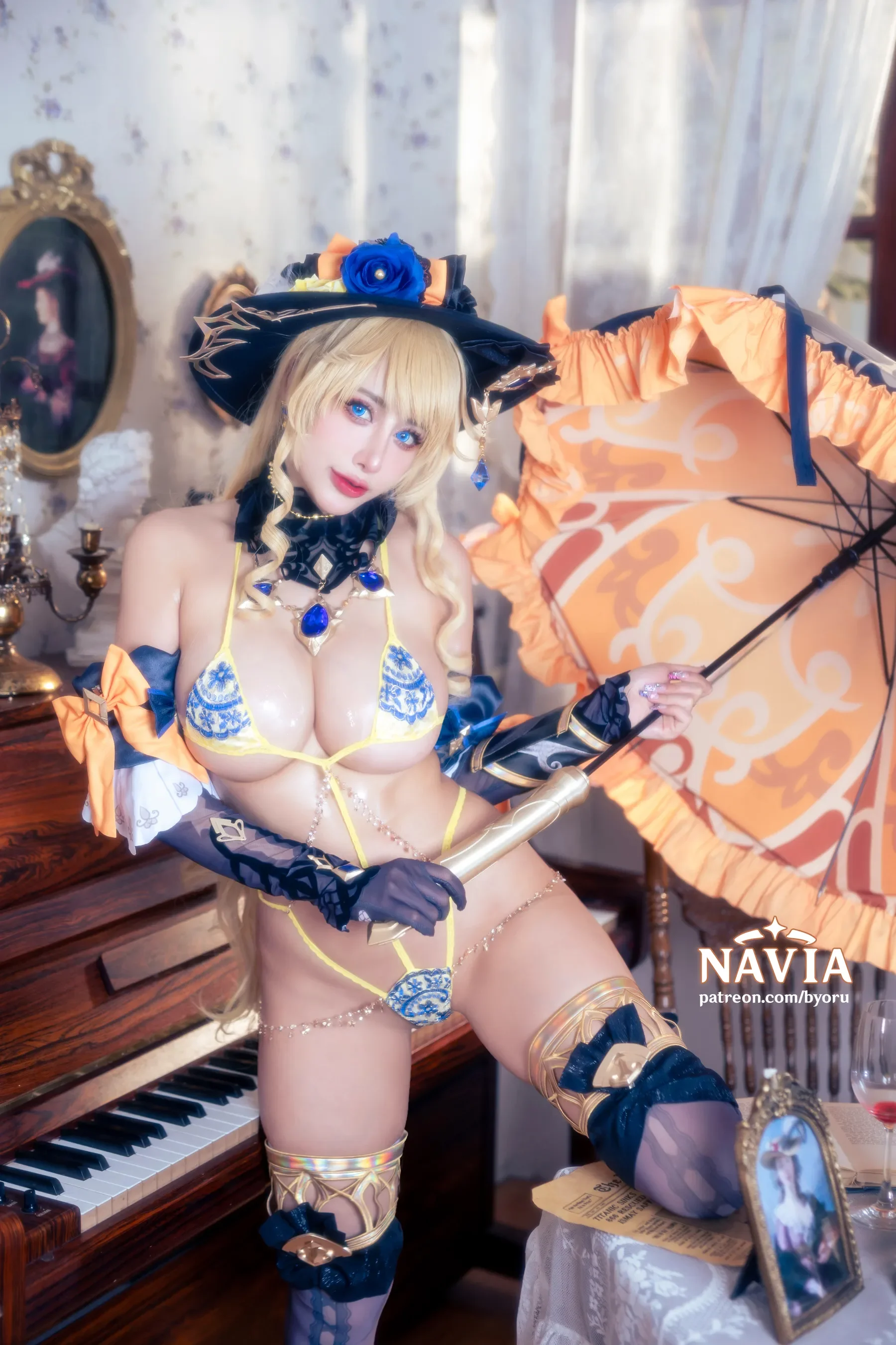 Byoru – Navia – Genshin Impact [50P]