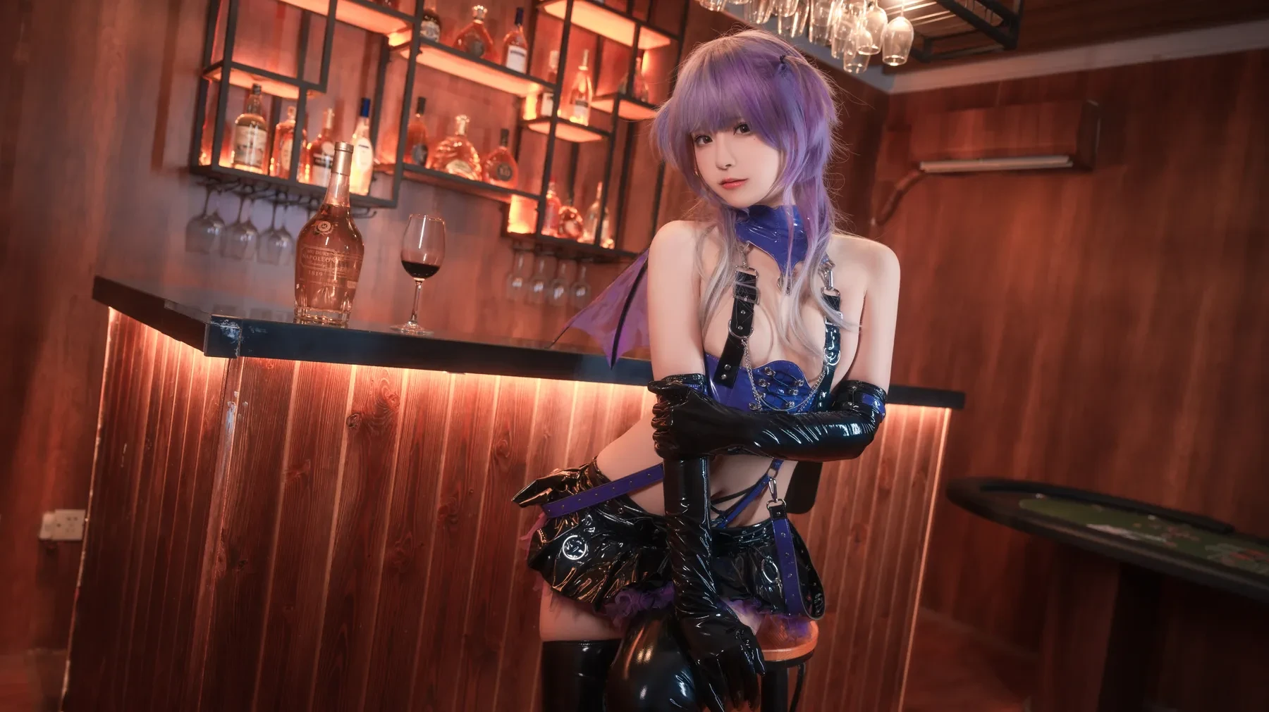 Quan冉有点饿 – 魅魔兔 [18P]