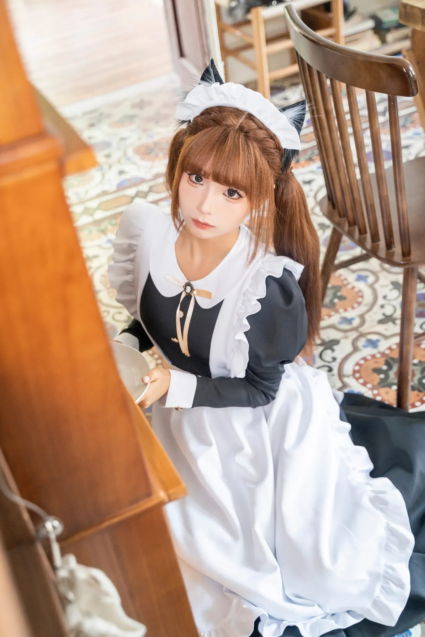 蠢沫沫 – 私人女仆 [65P]