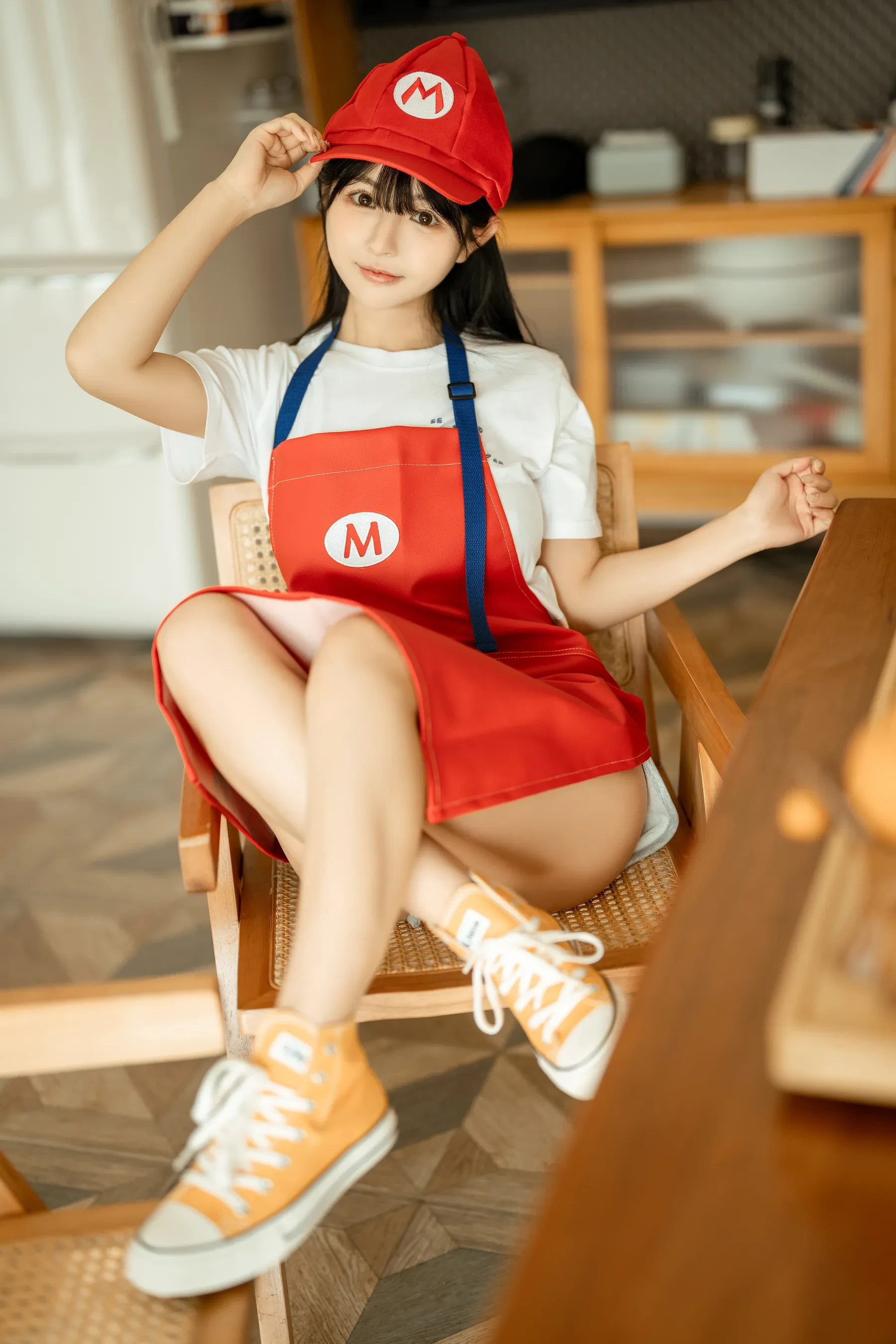桜井宁宁 – 马里奥围裙 [50P]