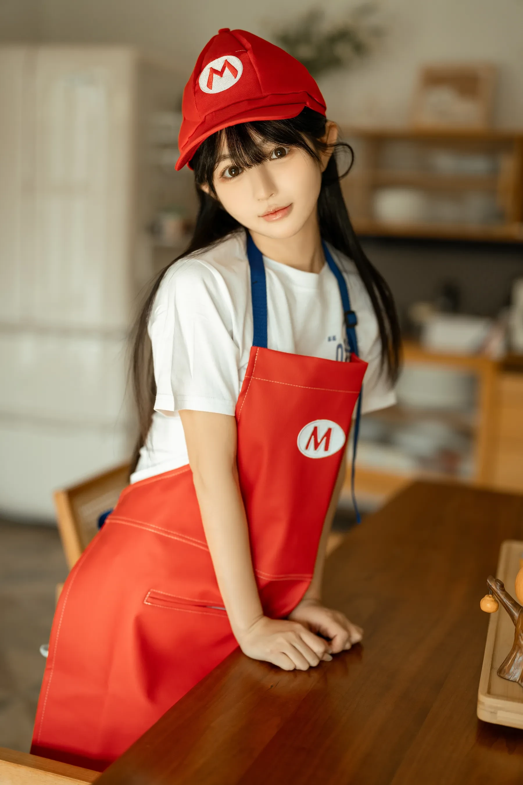 桜井宁宁 – 马里奥围裙 [50P]