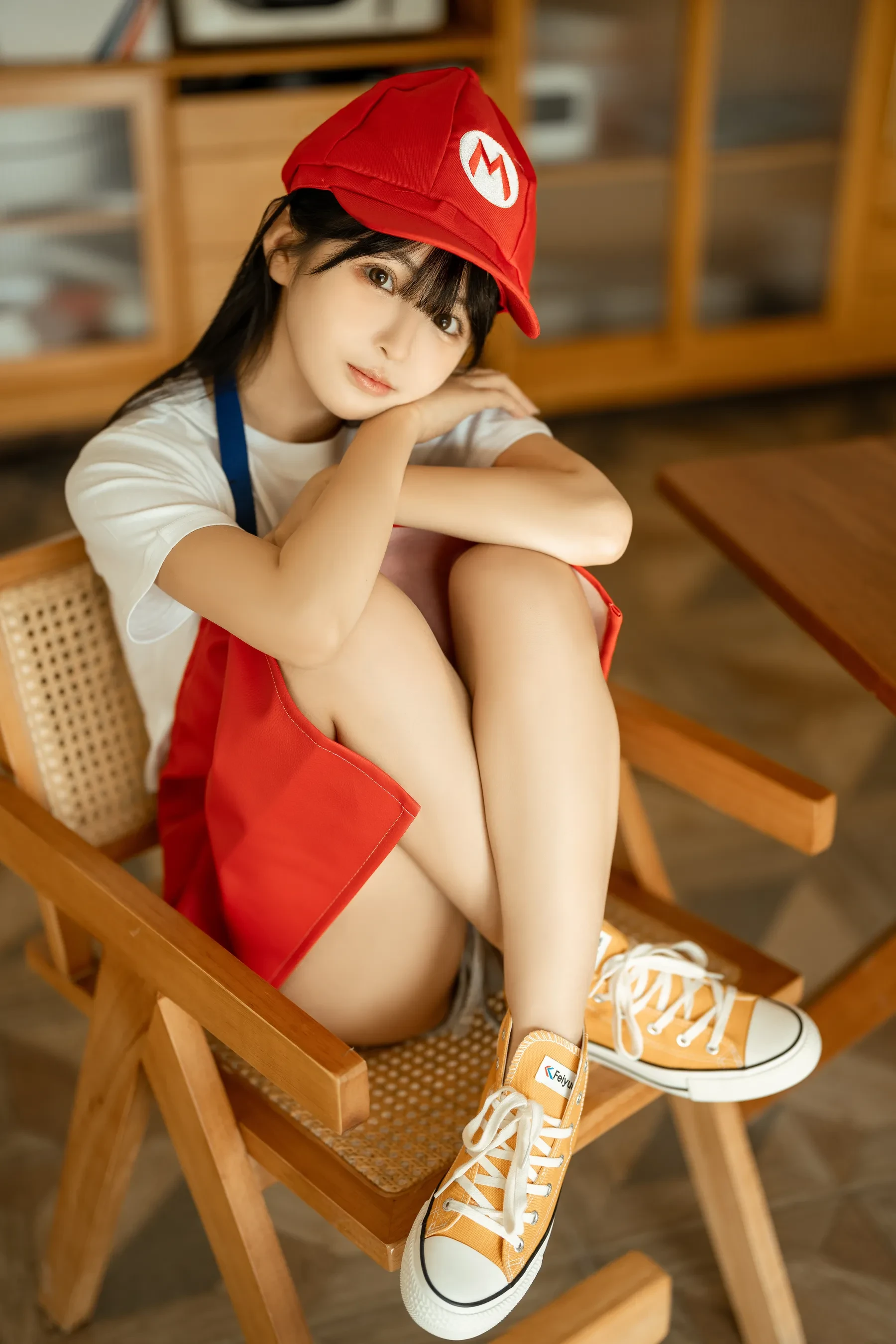 桜井宁宁 – 马里奥围裙 [50P]