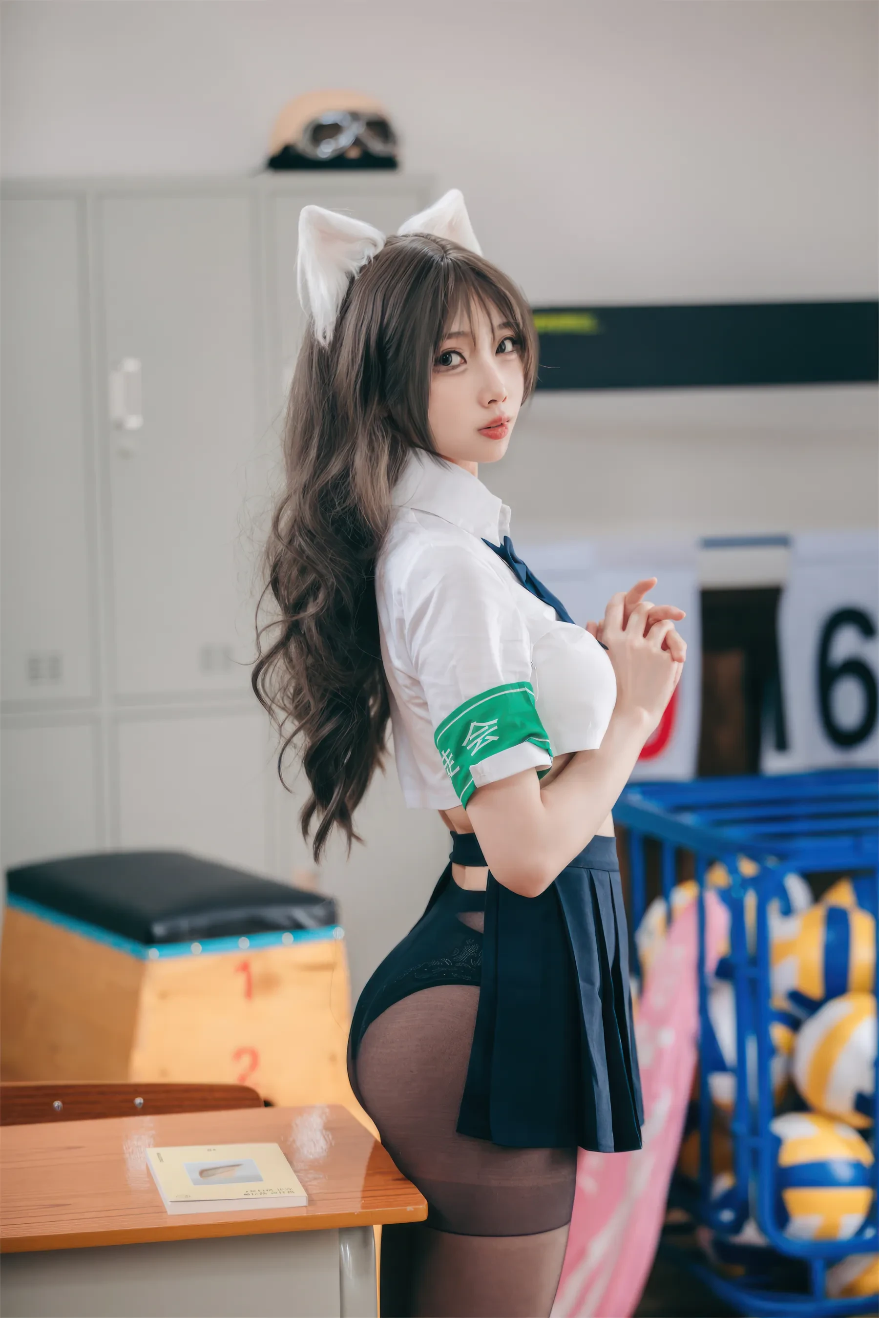杏仁曲奇 – 生徒会坏猫猫 [52P]