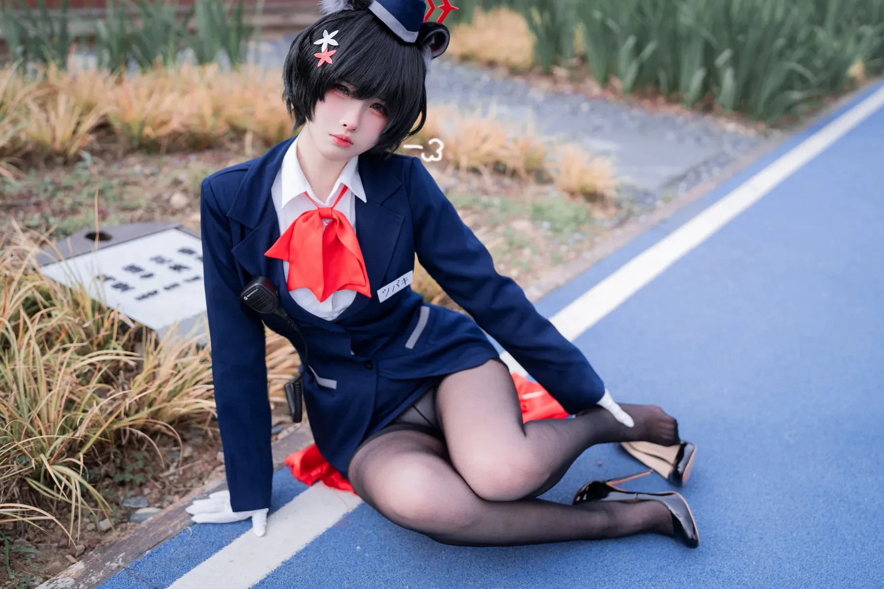 rioko凉凉子 – 蔚蓝档案 导游 椿 [62P]