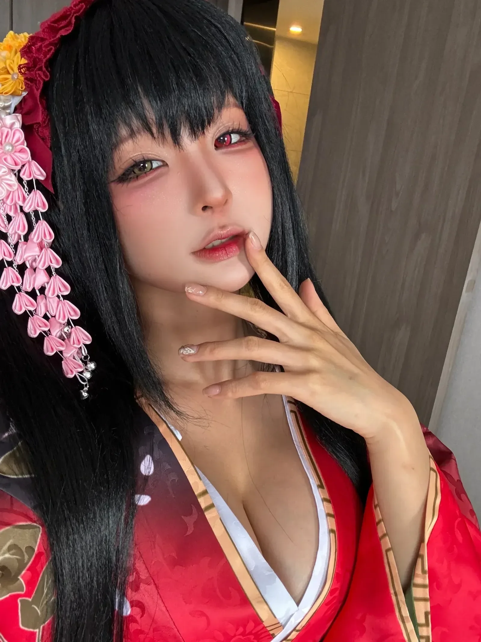 蠢沫沫 – 狂三和服 · 花絮 [110P]