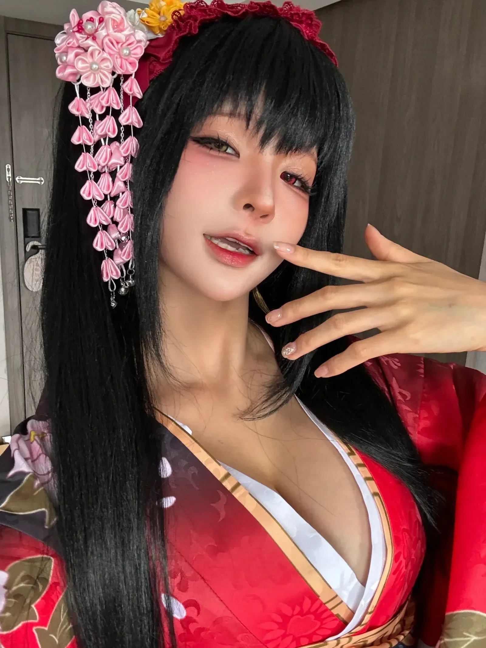 蠢沫沫 – 狂三和服 · 花絮 [110P]
