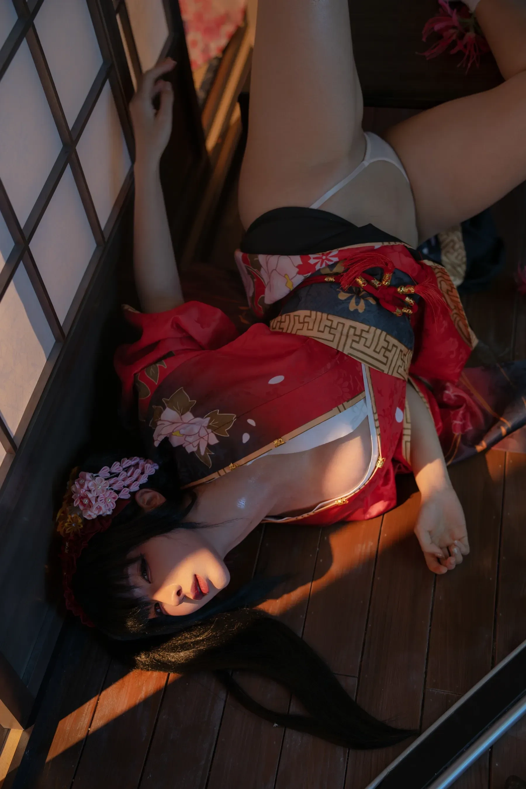 蠢沫沫 – 狂三和服 · 正片 [110P]