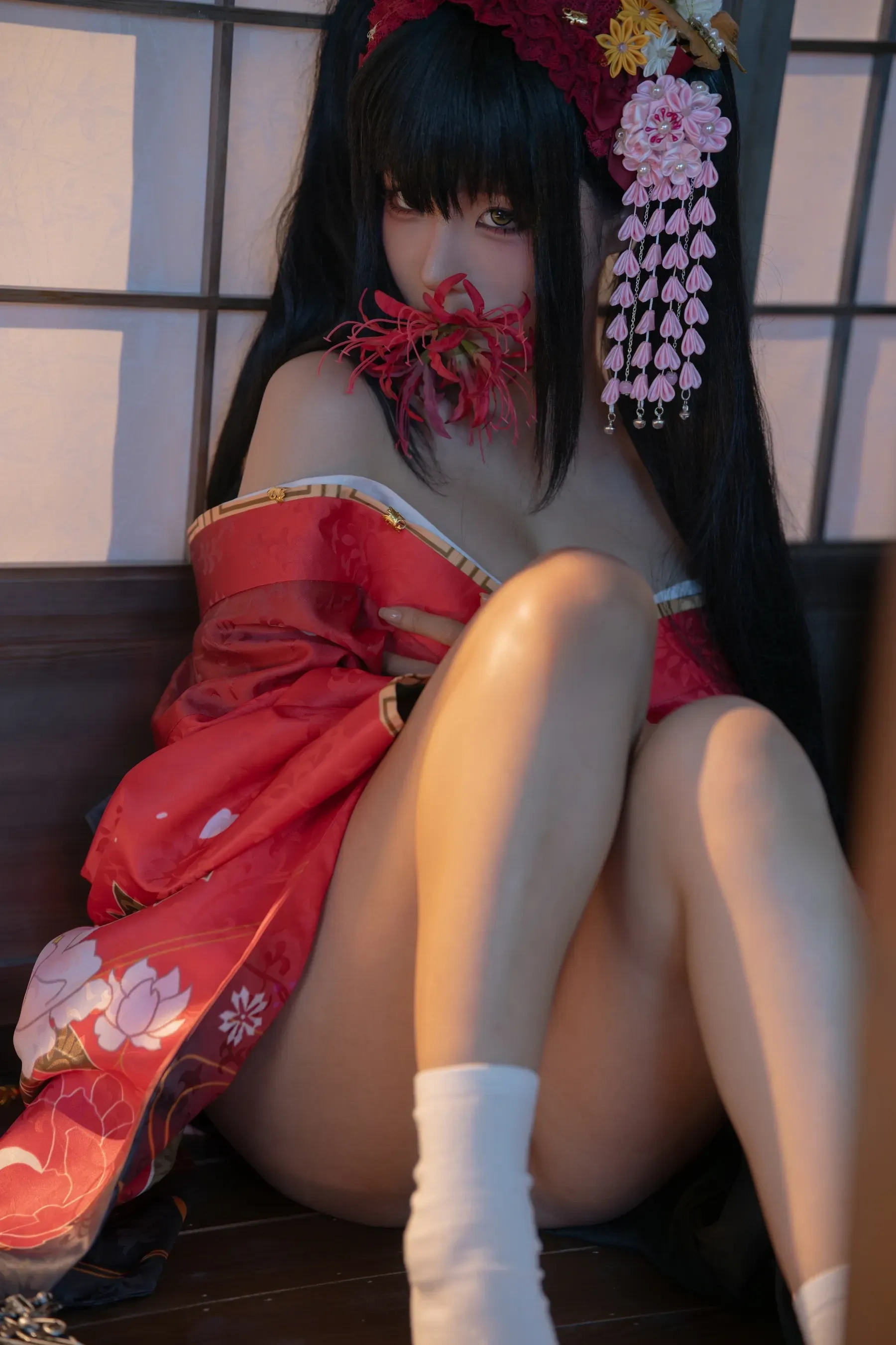 蠢沫沫 – 狂三和服 · 正片 [110P]