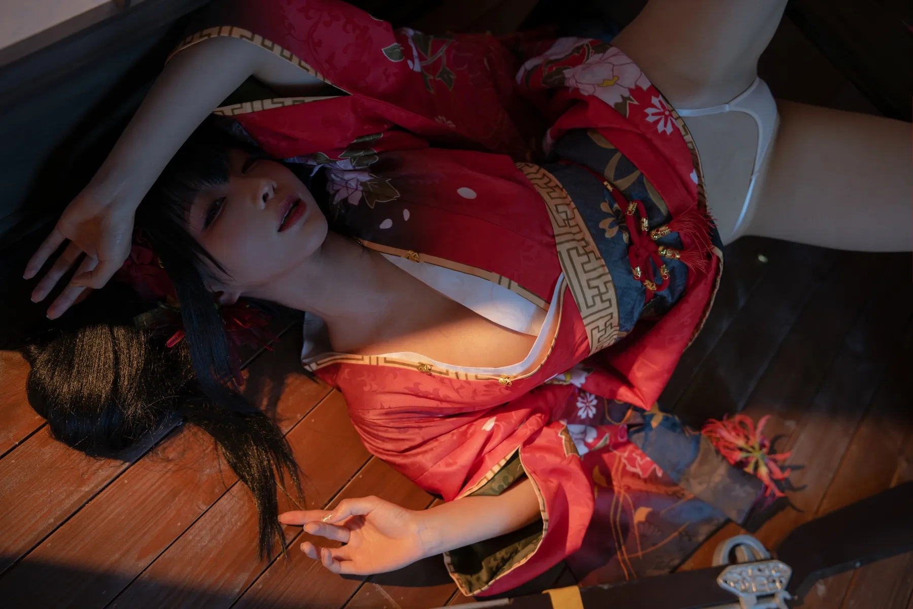 蠢沫沫 – 狂三和服 · 正片 [110P]