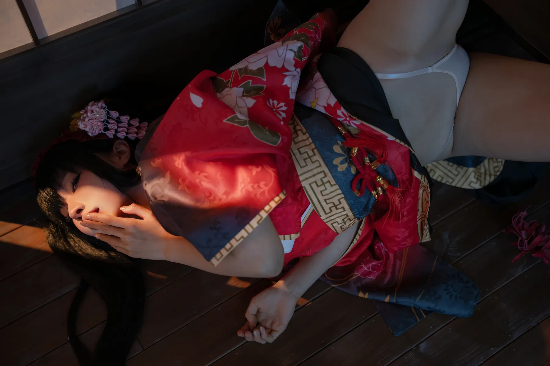 蠢沫沫 – 狂三和服 · 正片 [110P]