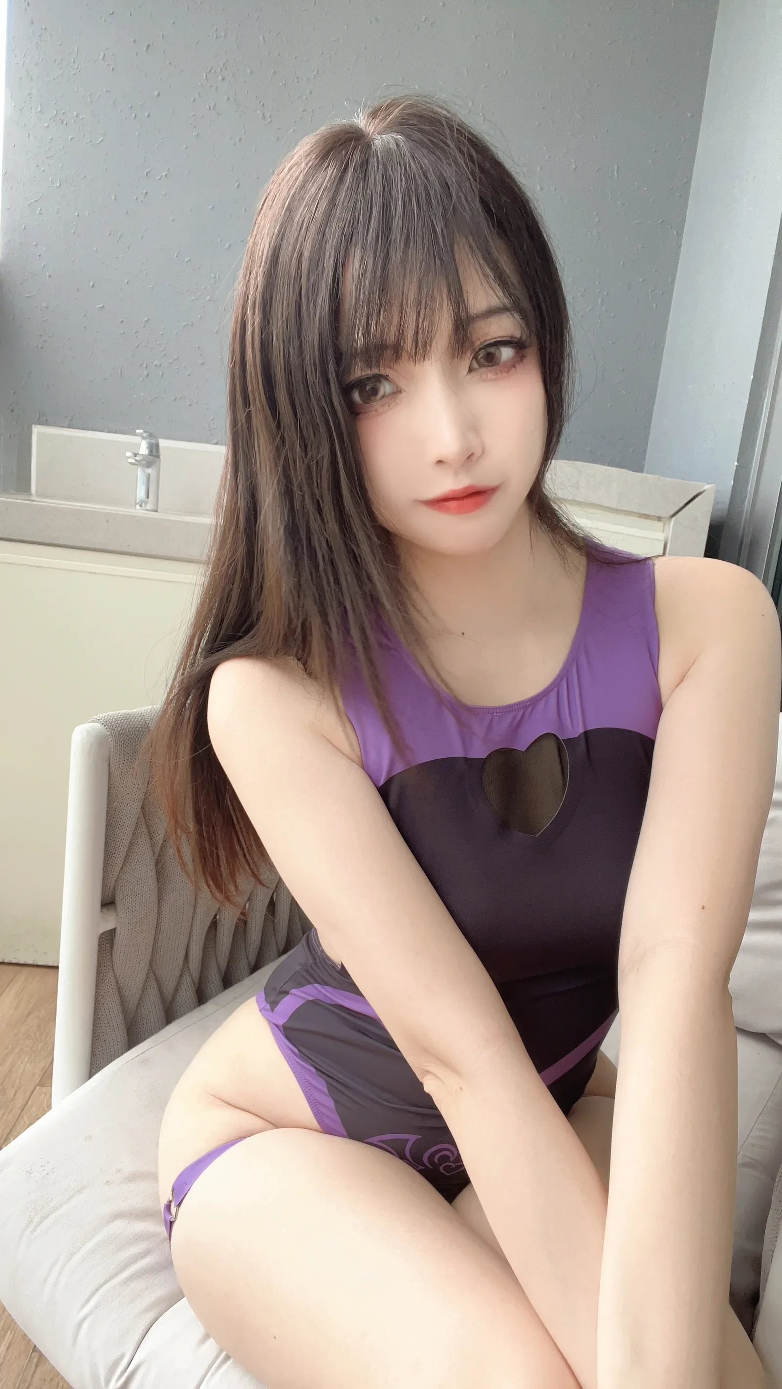 二佐Nisa – 小魅魔竞泳 [36P]