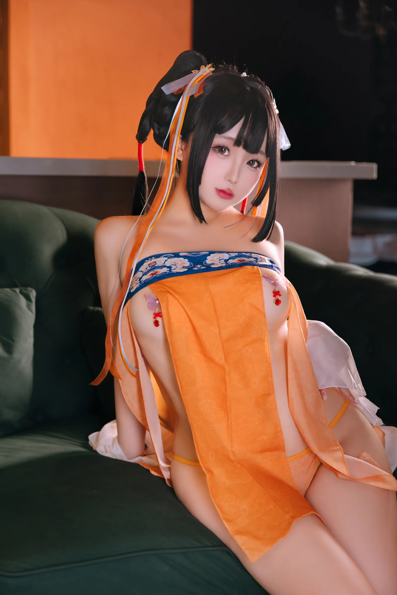 日奈娇 – 鸳鸯浴 [110P]
