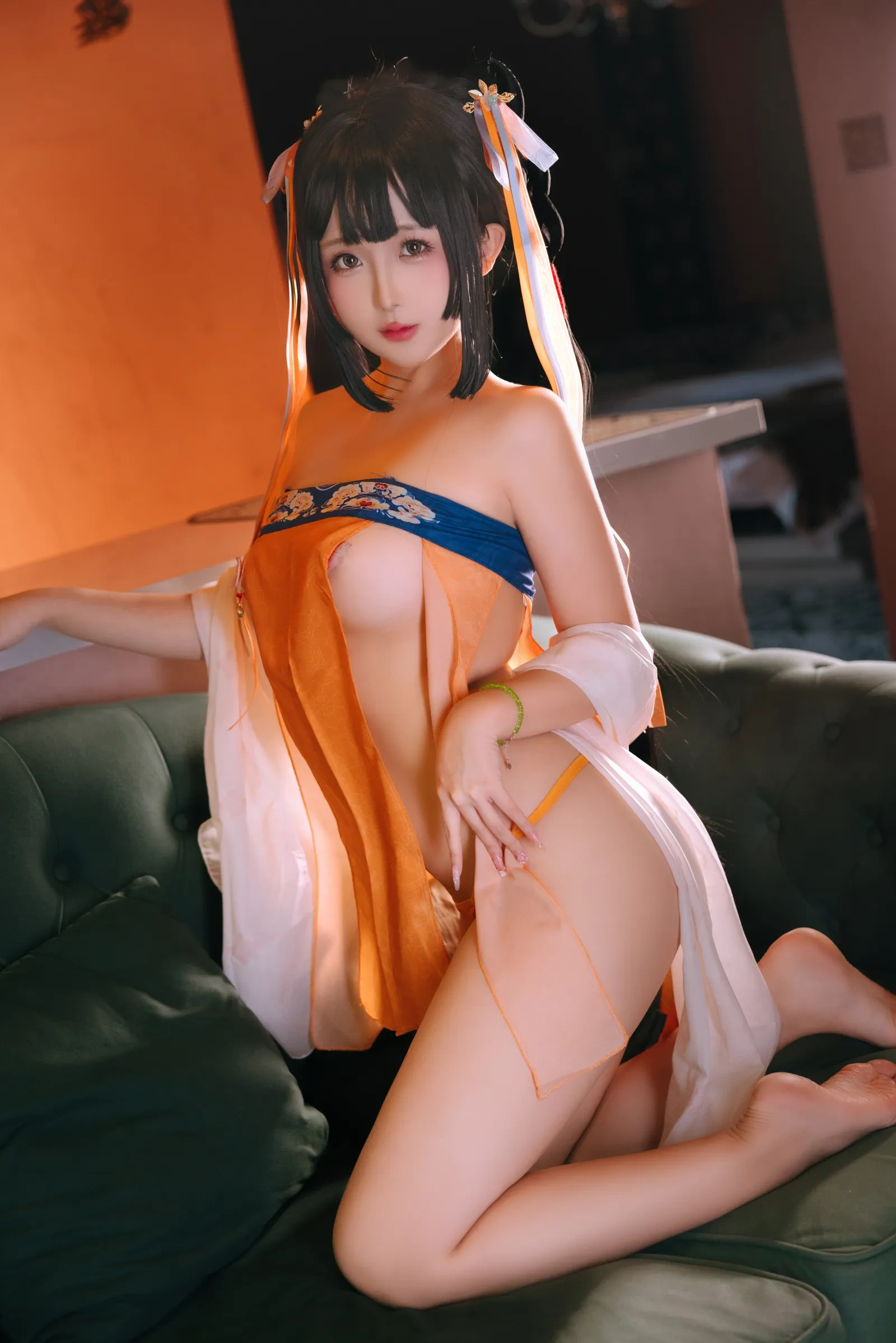 日奈娇 – 鸳鸯浴 [110P]