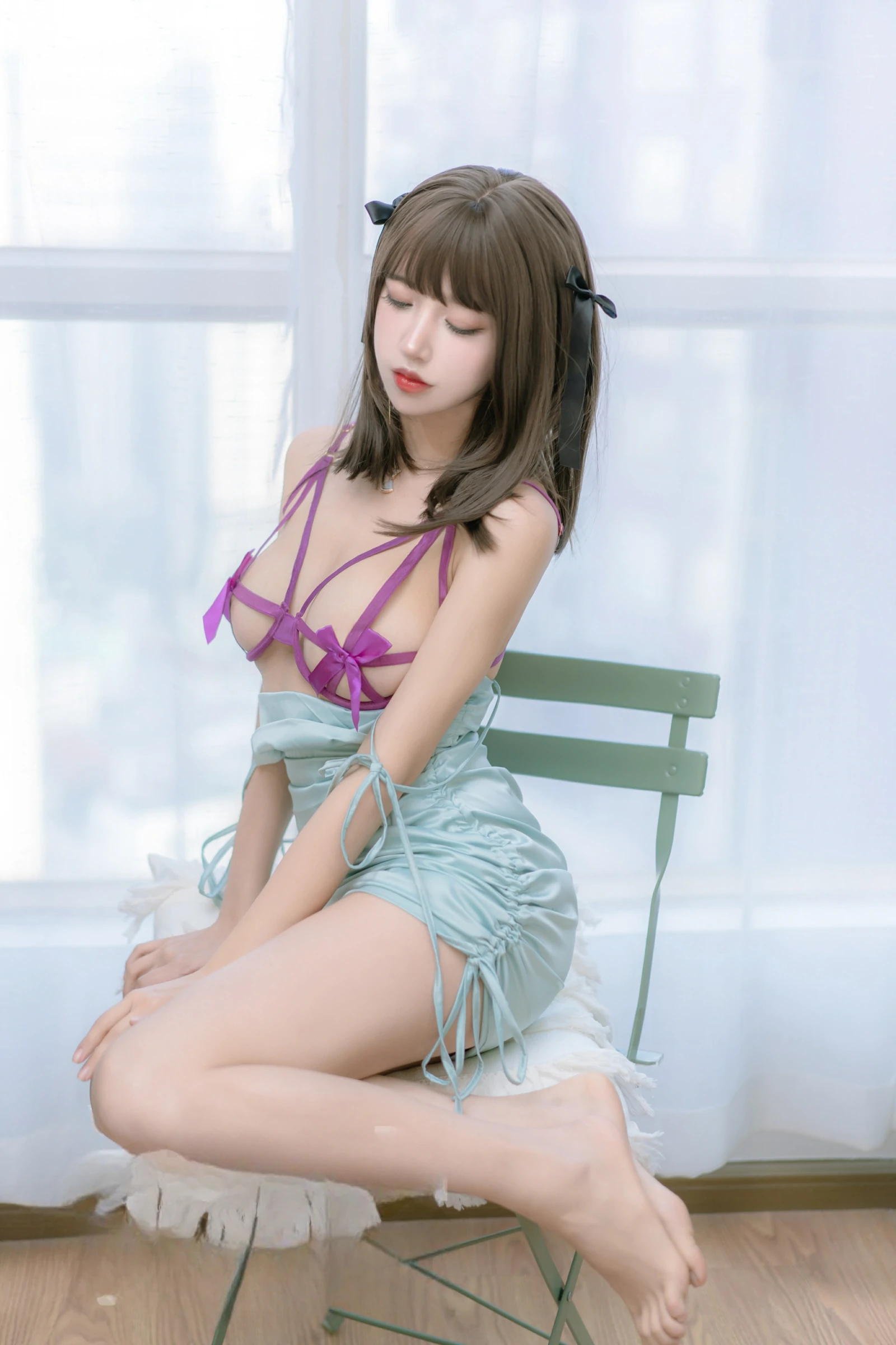 过期米线线喵 – 邻居家的妹妹 [51P]