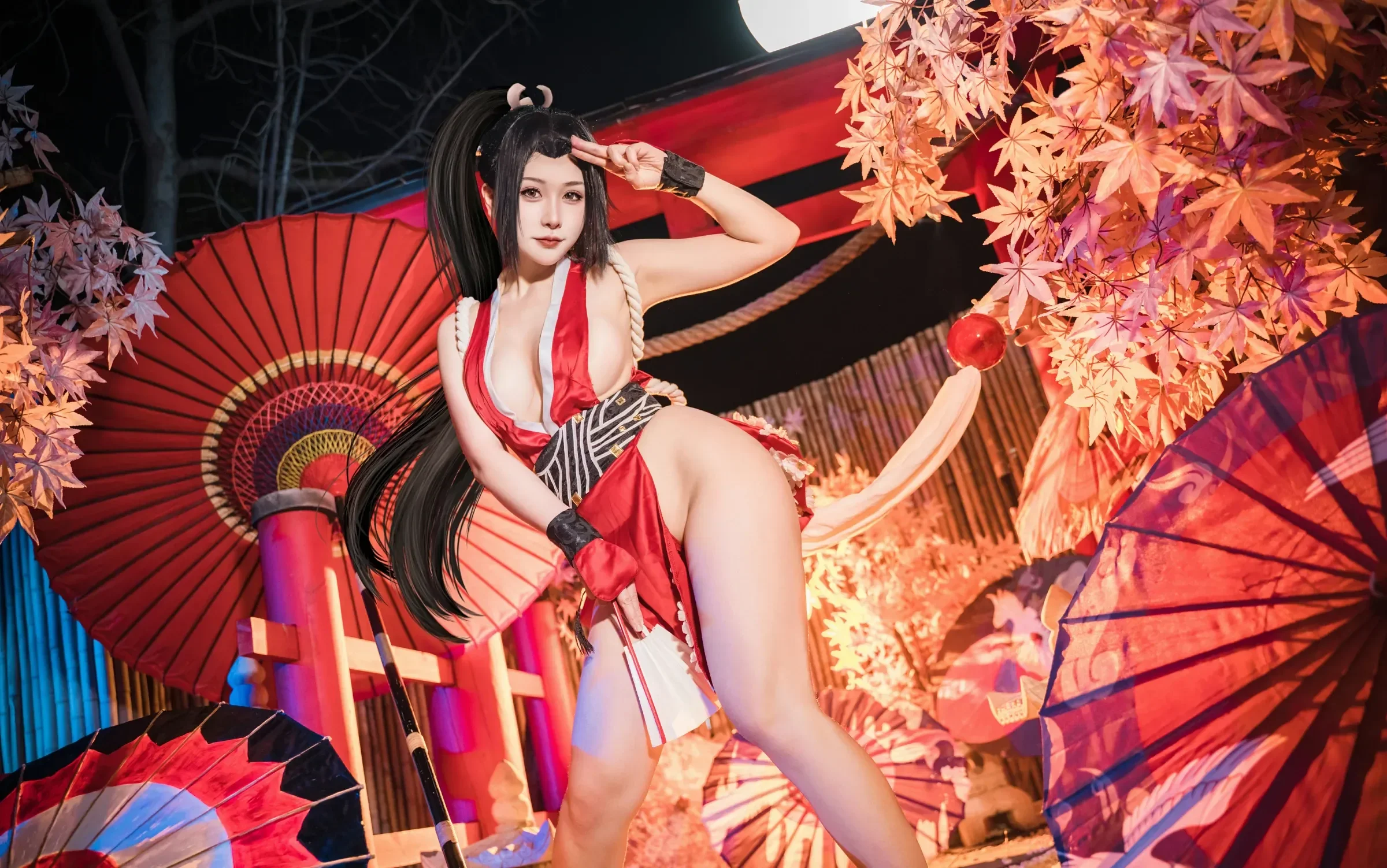 三刀刀miido – 不知火舞 女忍者 [15P]