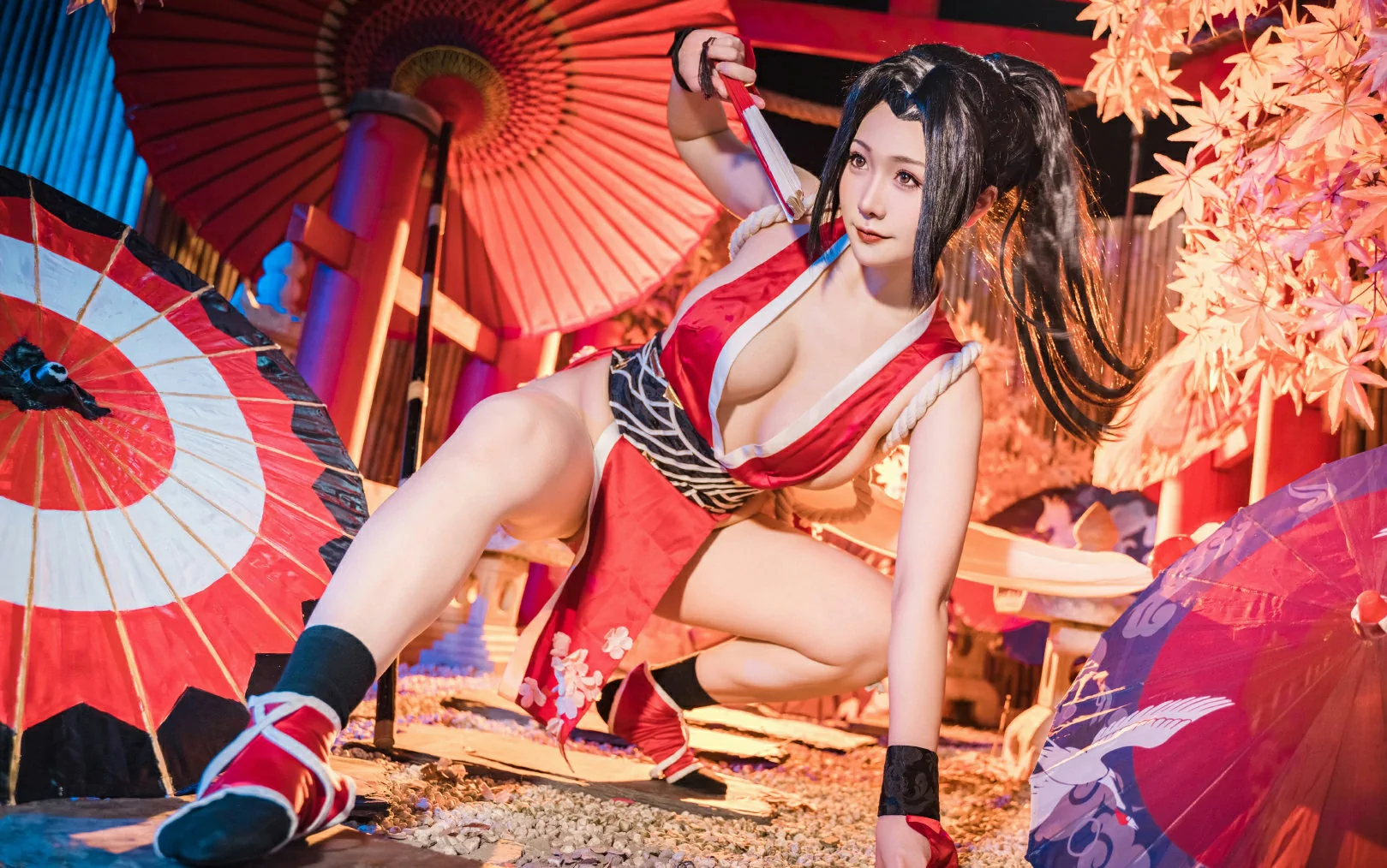 三刀刀miido – 不知火舞 女忍者 [15P]
