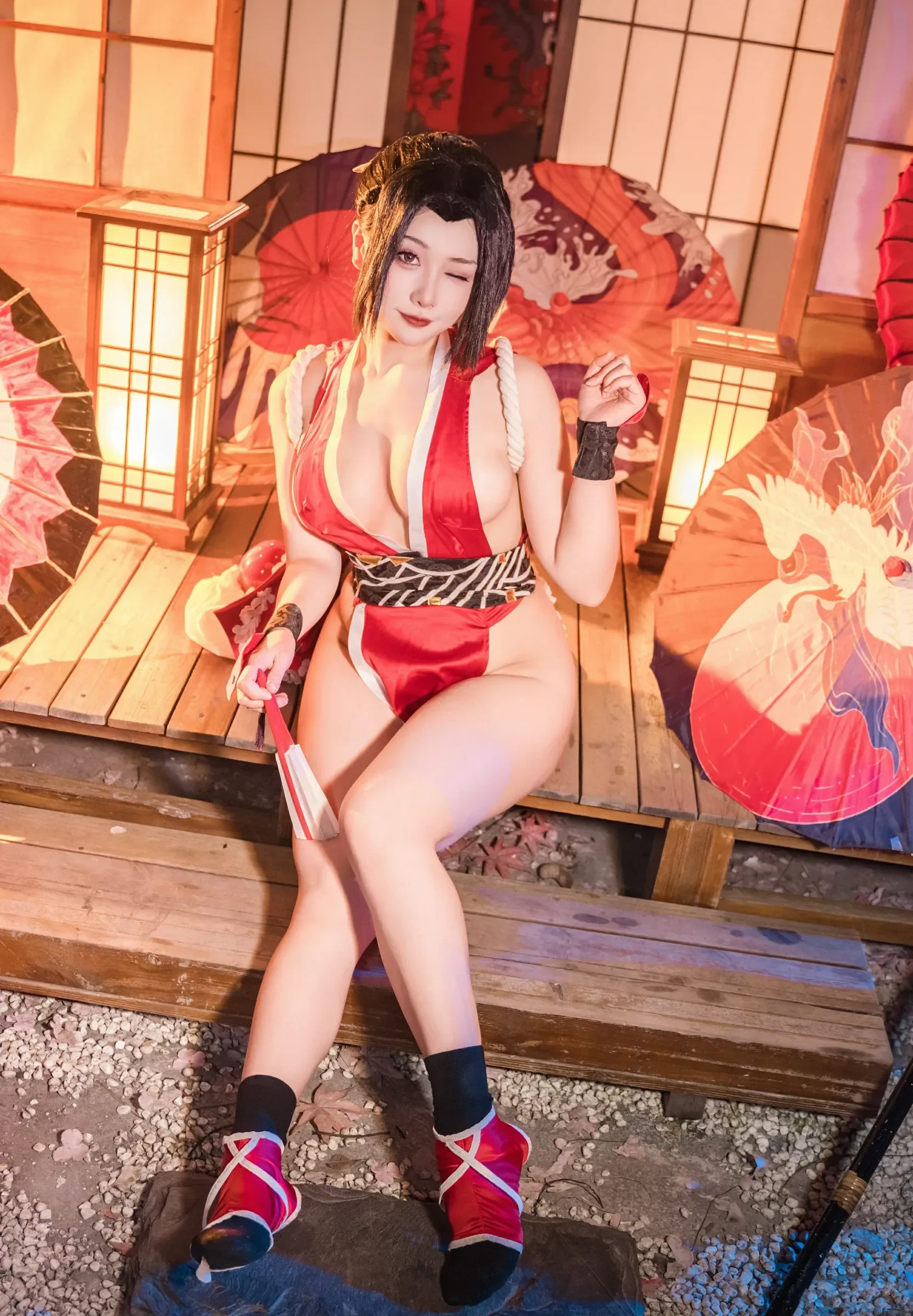 三刀刀miido – 不知火舞 女忍者 [15P]