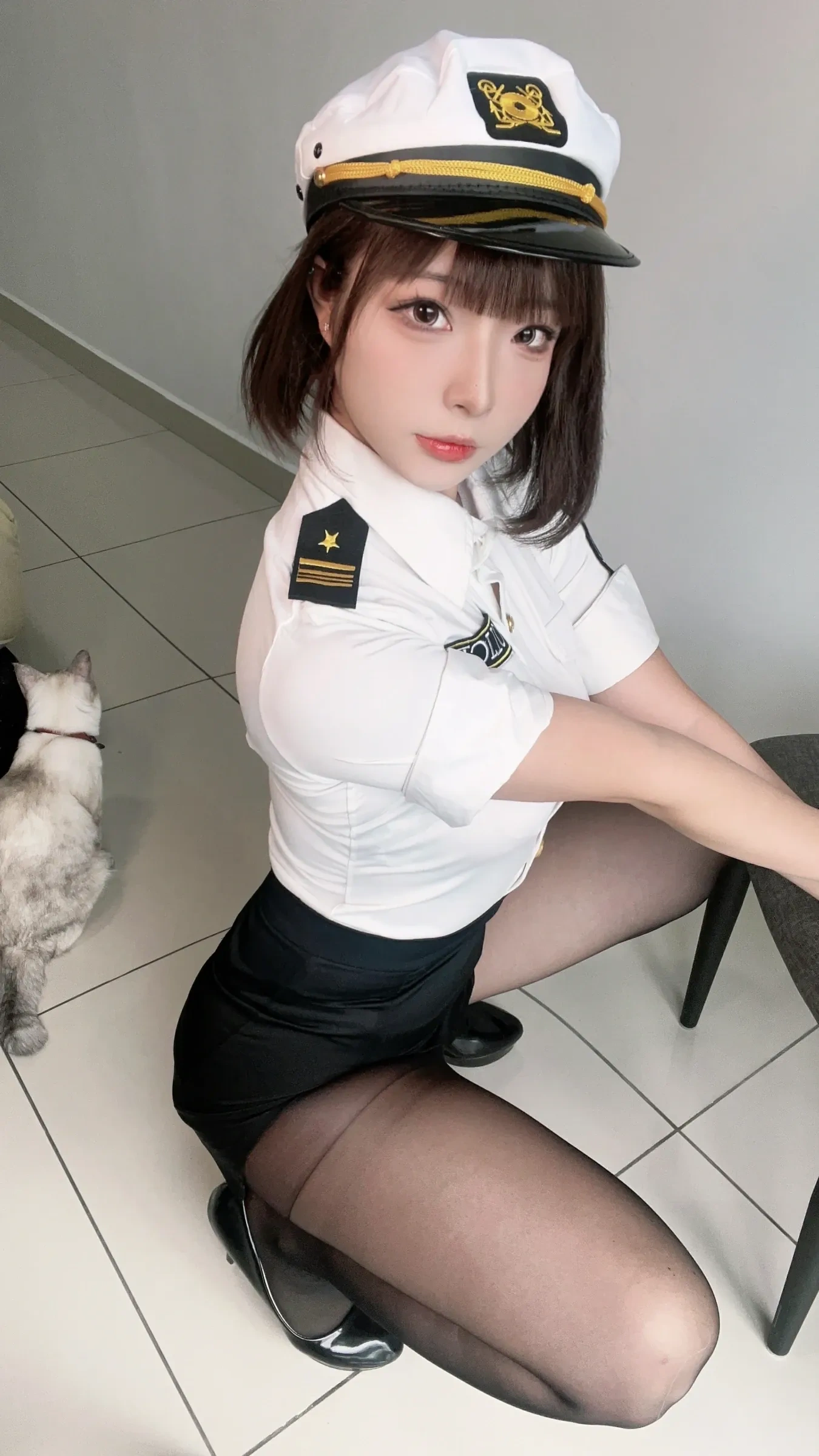yuuhui玉汇 – Patreon订阅 不良女警 [48P]