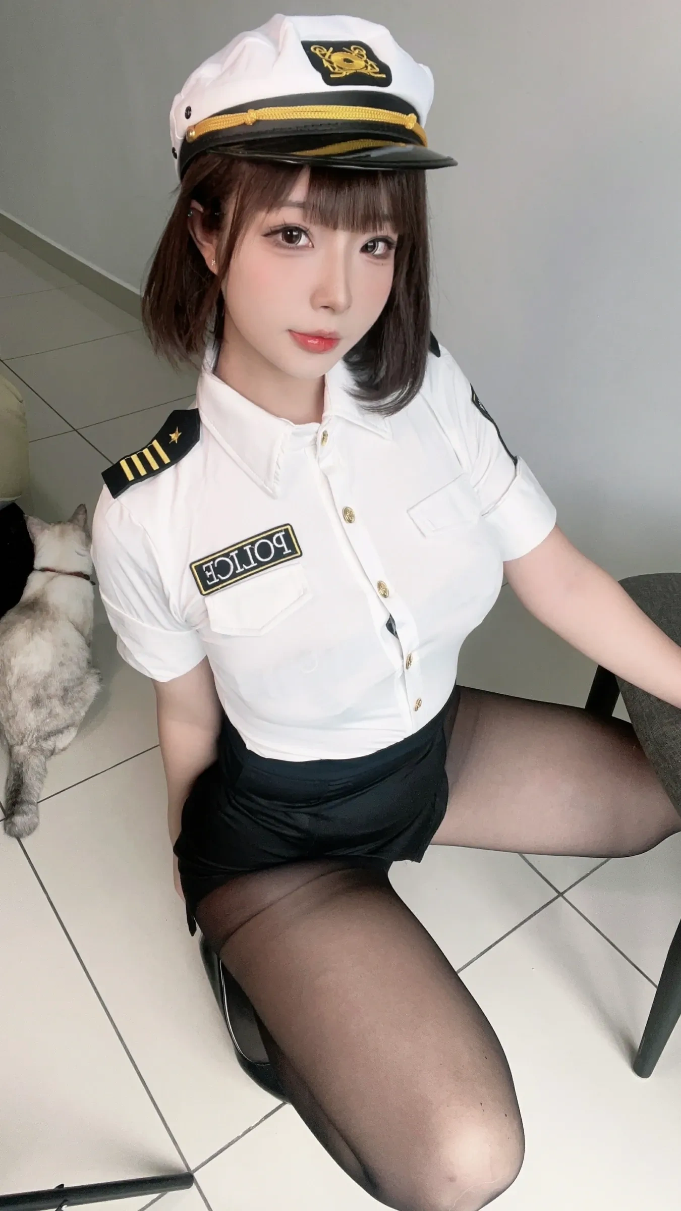yuuhui玉汇 – Patreon订阅 不良女警 [48P]