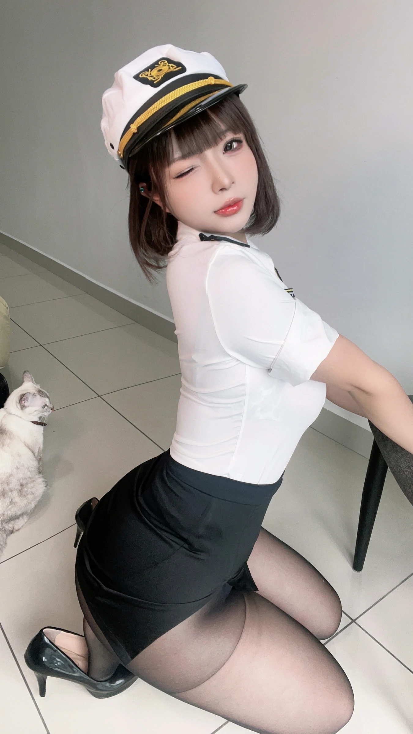yuuhui玉汇 – Patreon订阅 不良女警 [48P]