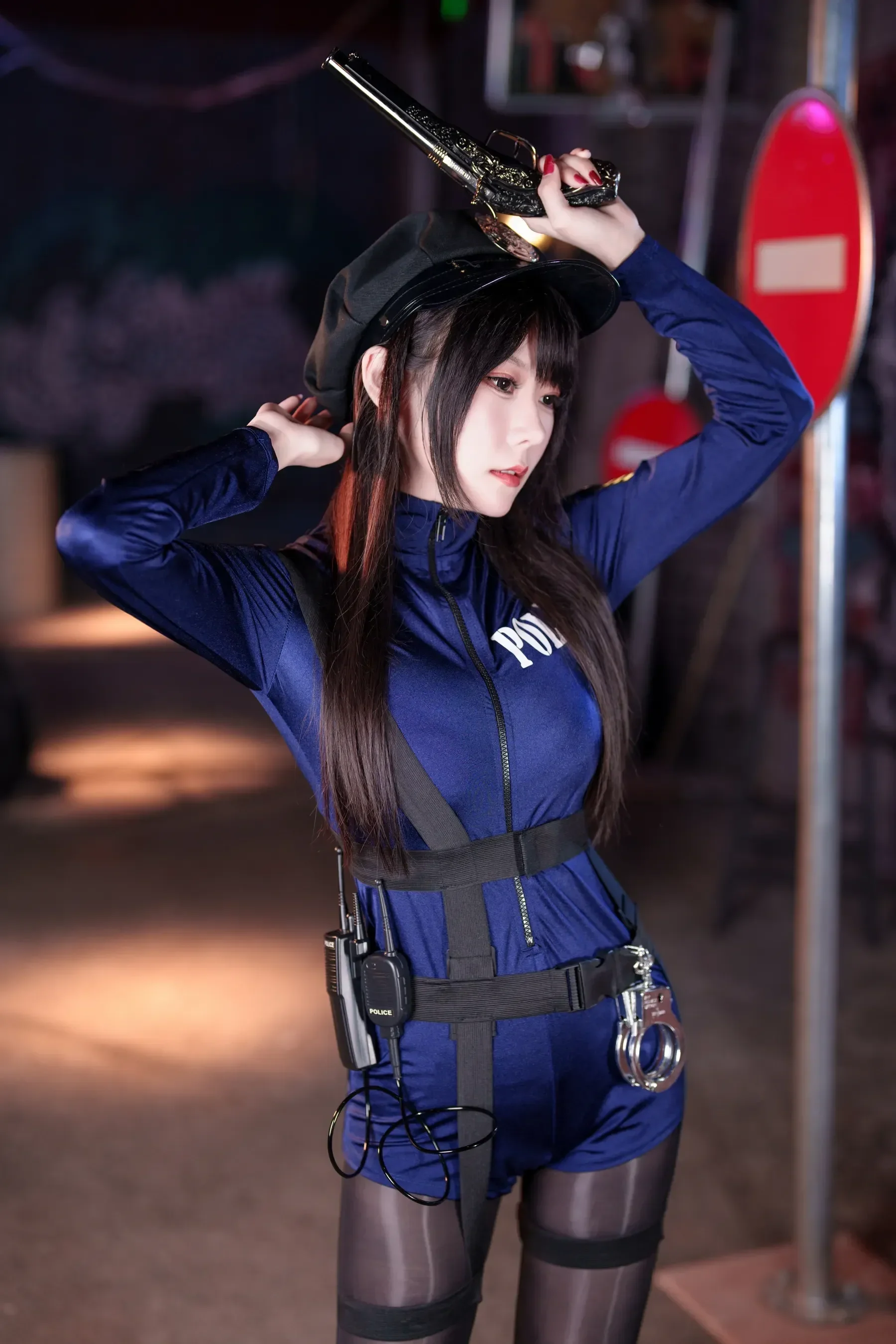 香草喵露露 – 舰长 女警 [40P]