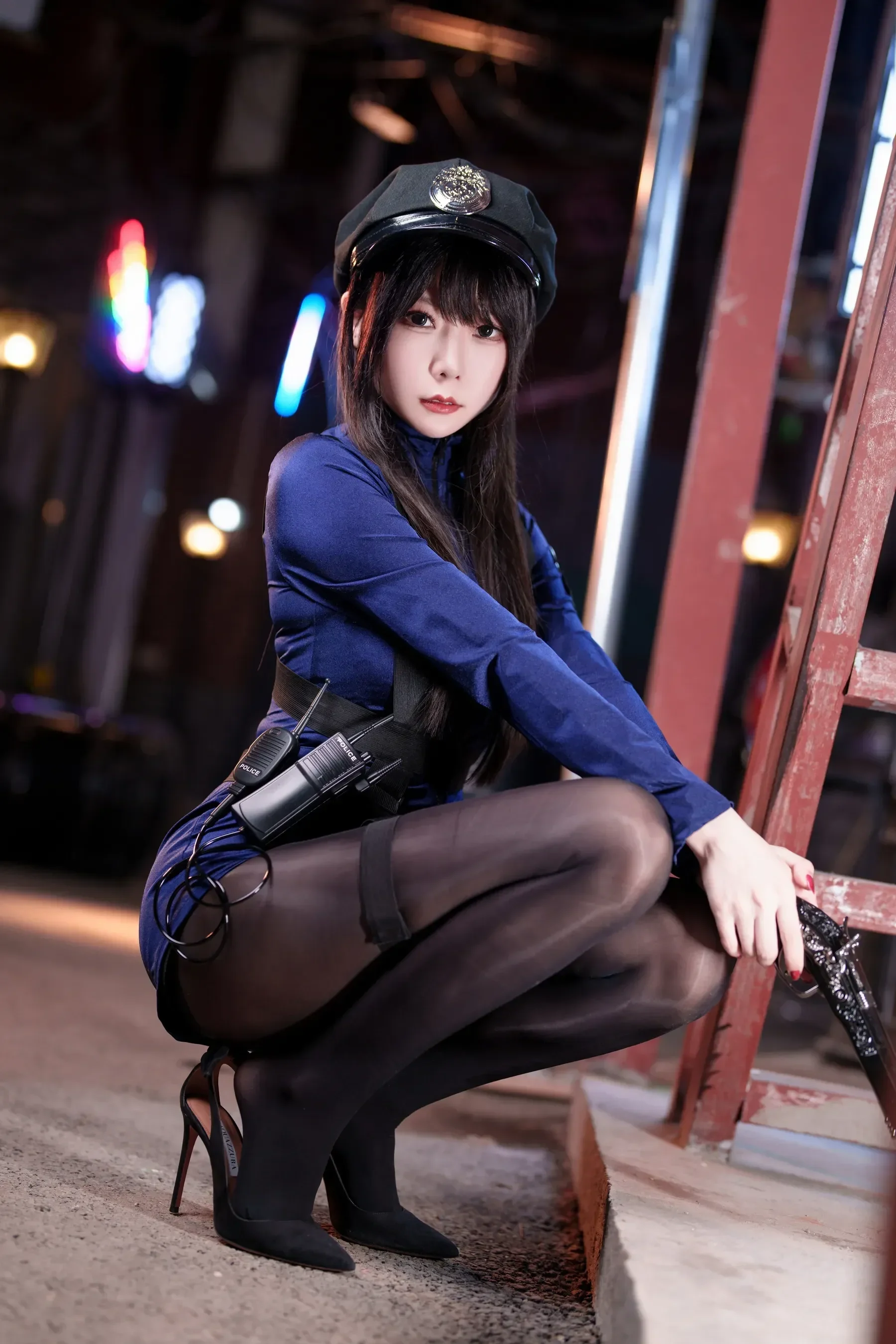 香草喵露露 – 舰长 女警 [40P]