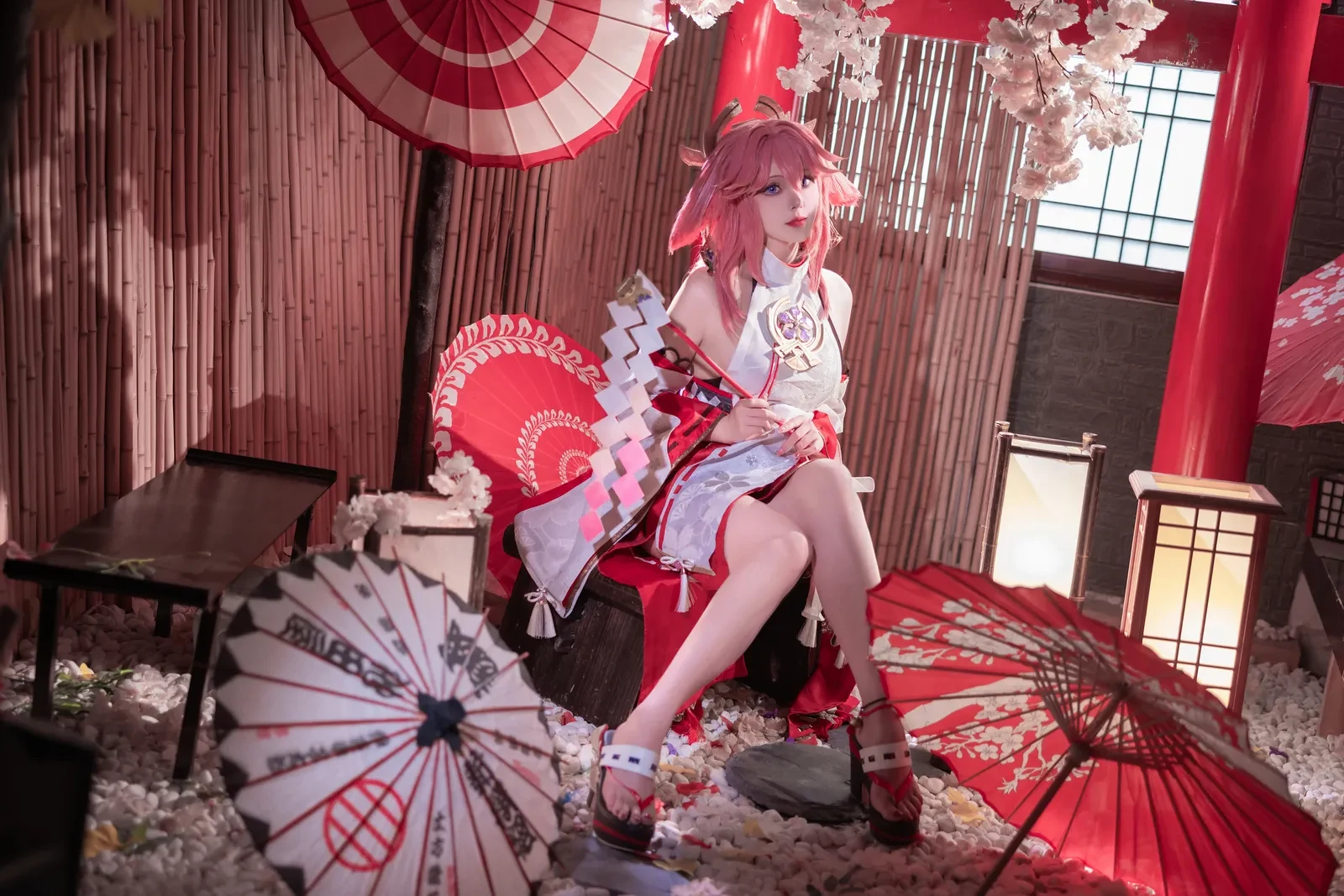 Natsuko夏夏子 – 八重神子 [91P]