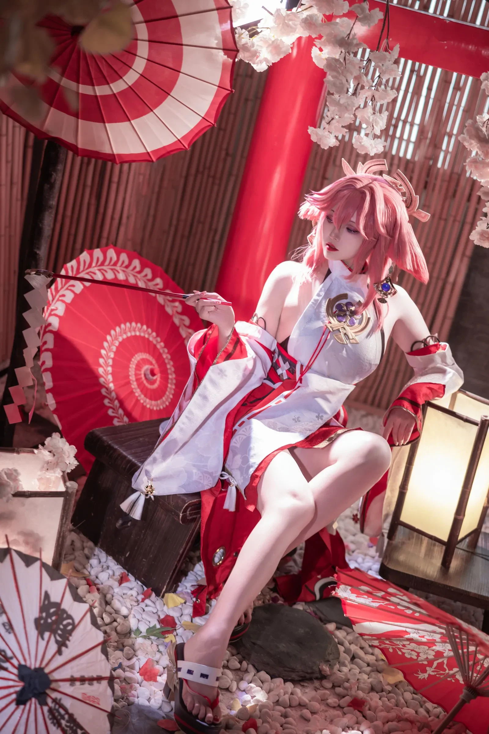 Natsuko夏夏子 – 八重神子 [91P]