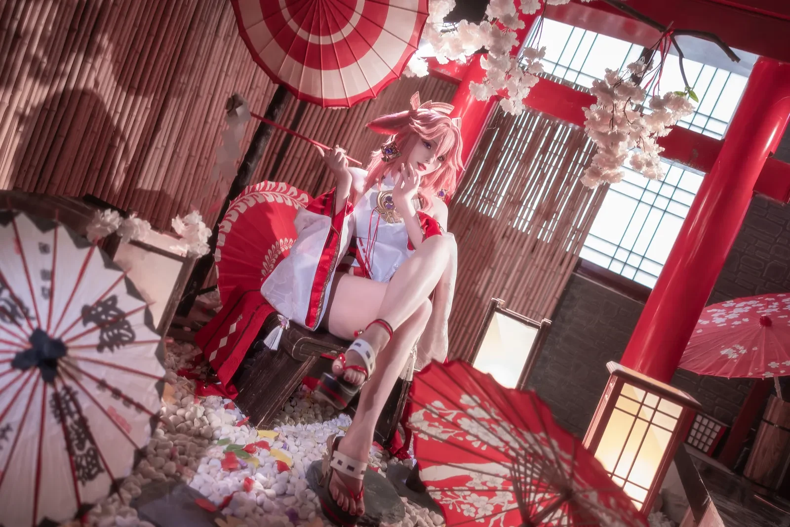 Natsuko夏夏子 – 八重神子 [91P]