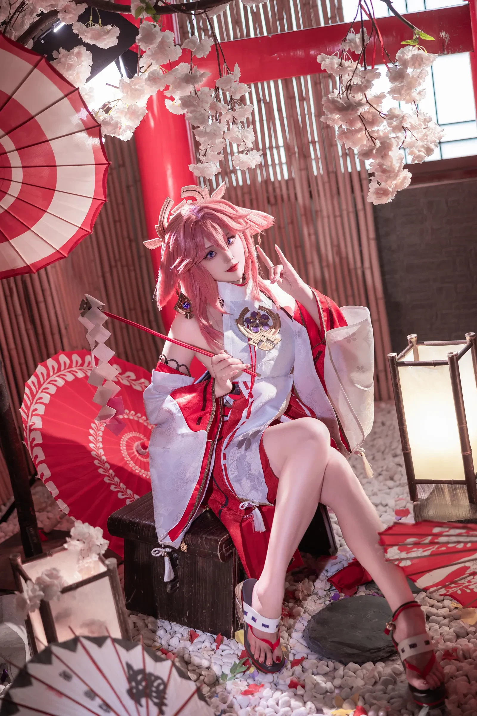 Natsuko夏夏子 – 八重神子 [91P]