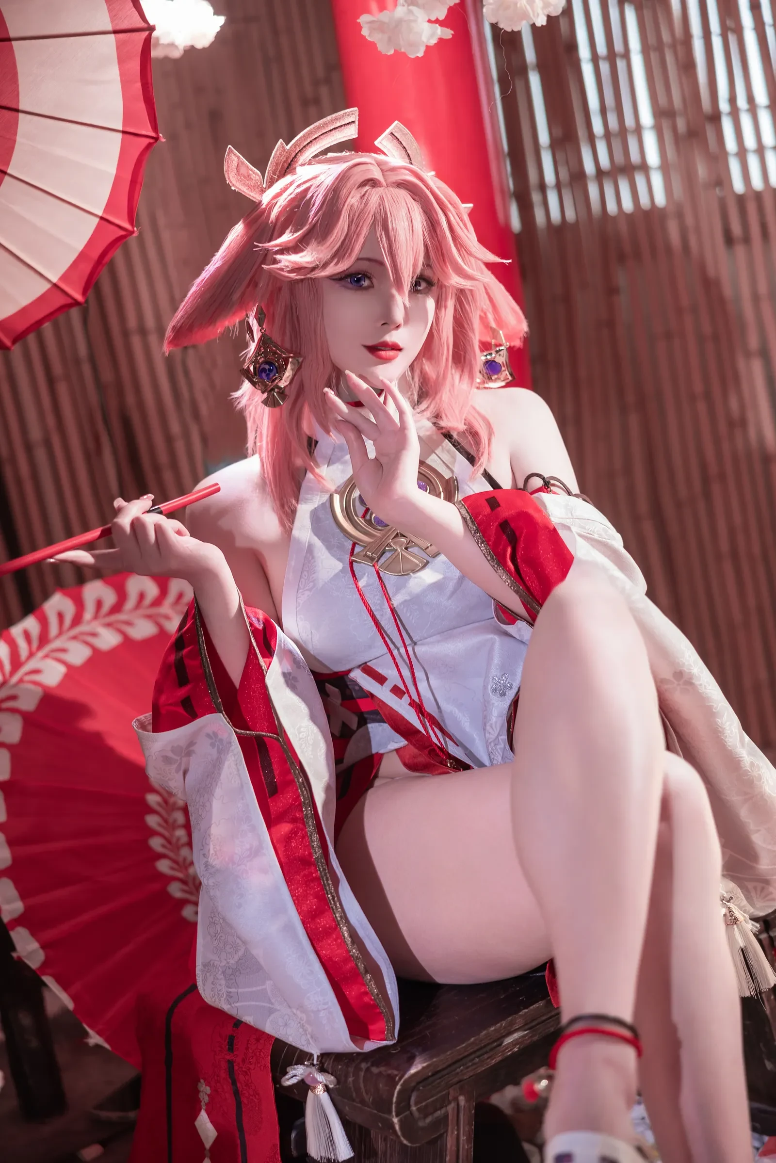 Natsuko夏夏子 – 八重神子 [91P]