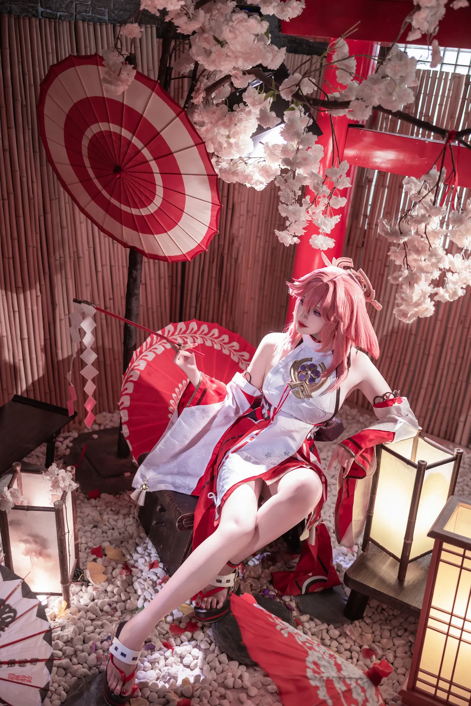 Natsuko夏夏子 – 八重神子 [91P]