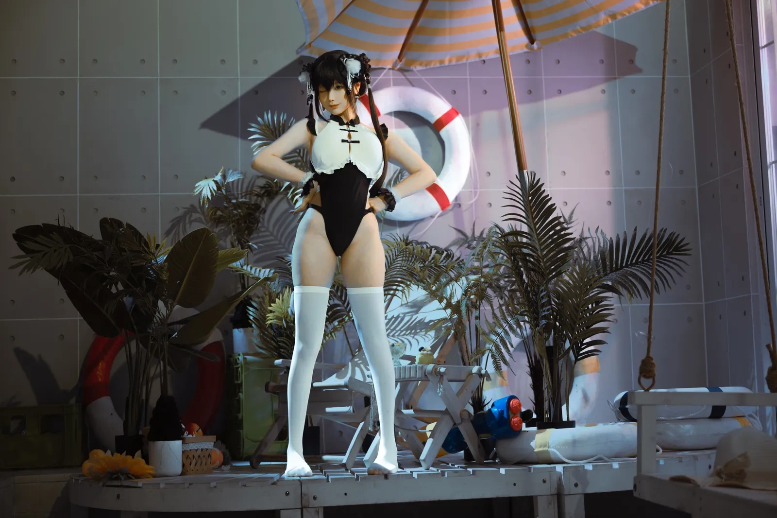蠢沫沫 – 熊猫娘 [105P]