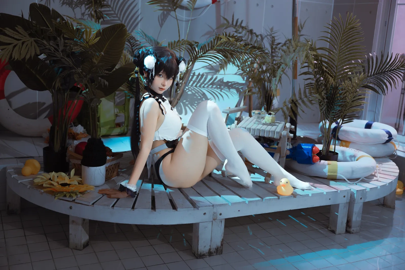 蠢沫沫 – 熊猫娘 [105P]