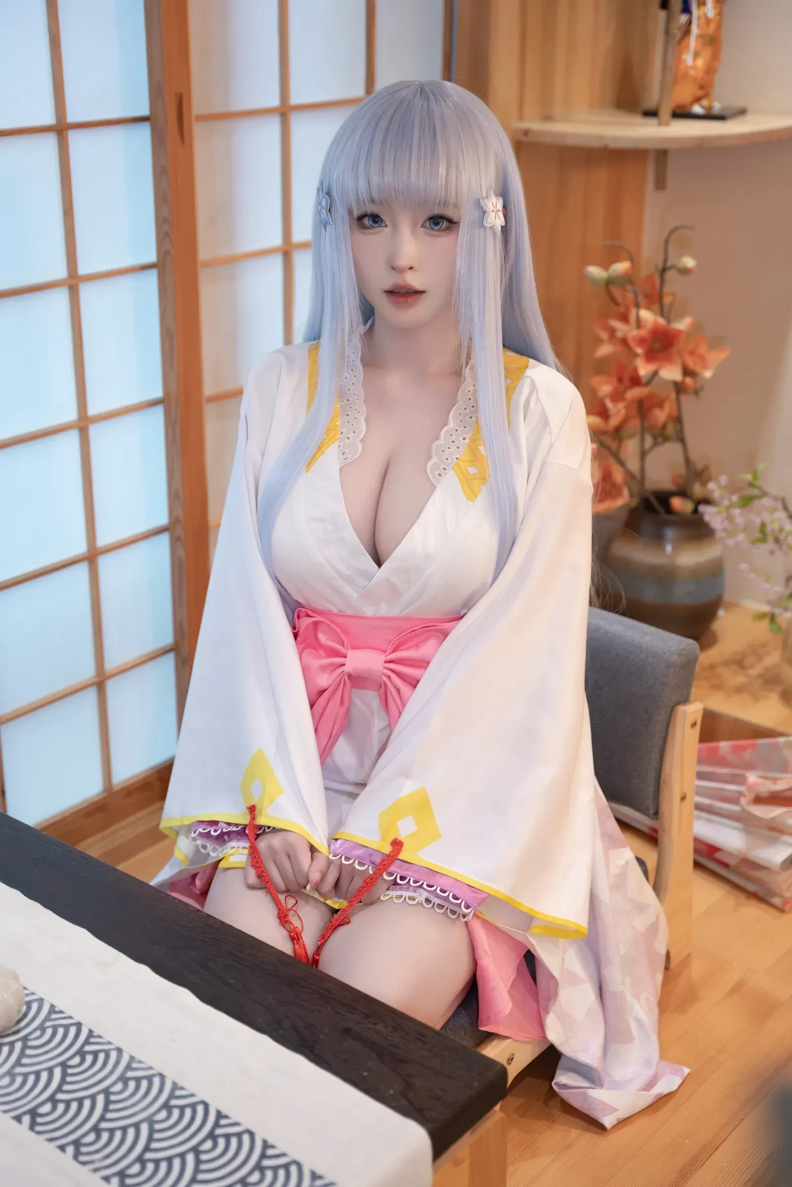 清水由乃 – 美少女万华镜 雪女原服 [58P]