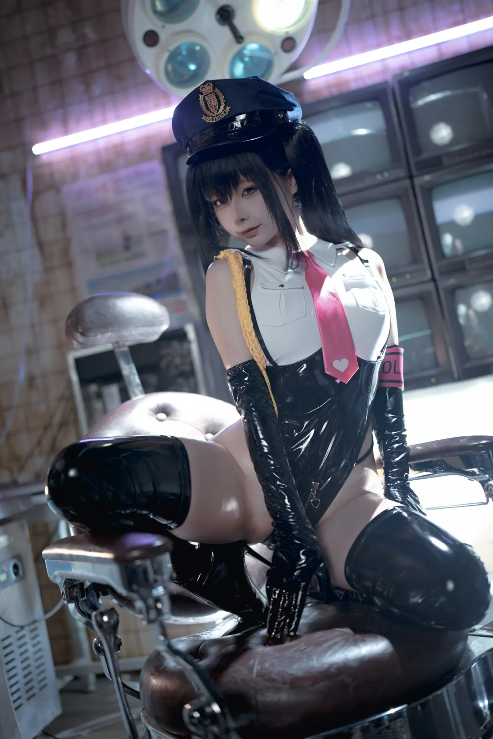 蠢沫沫 – 沙希女警 [118P]