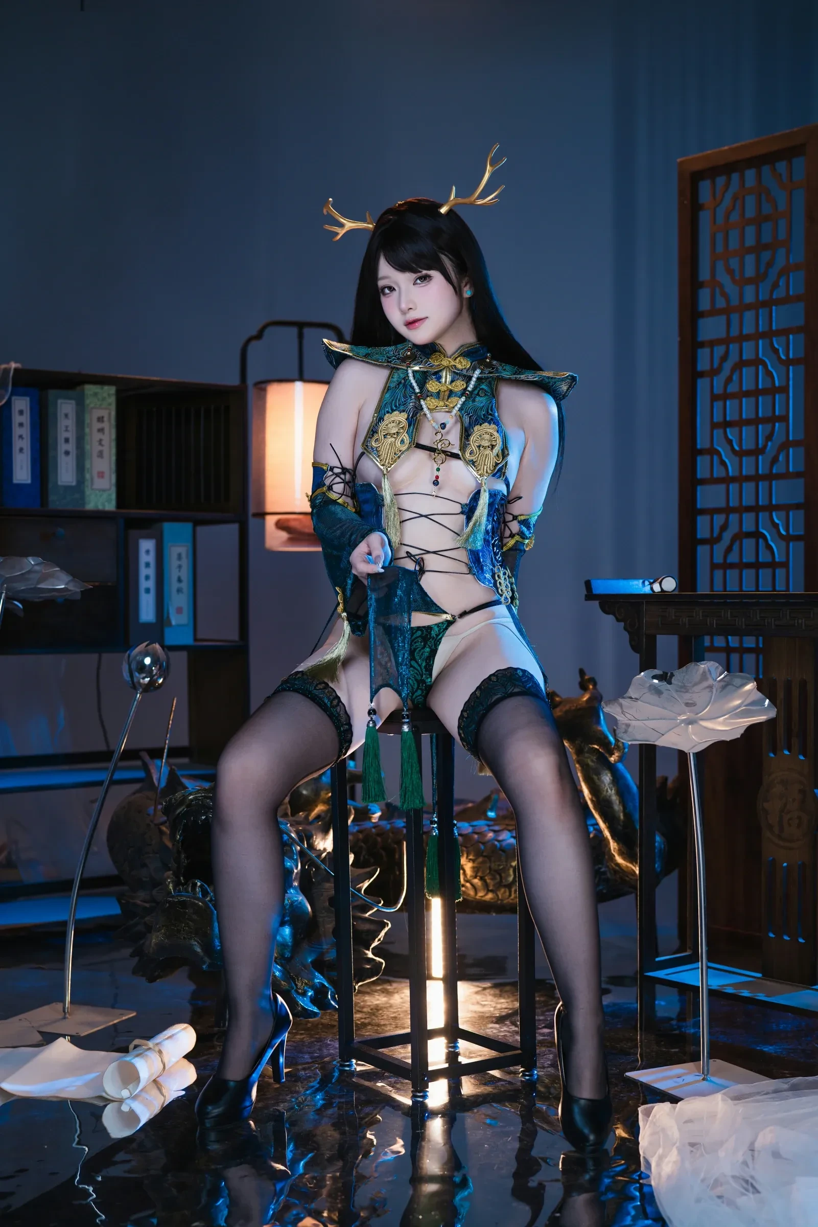 屿鱼Yukako – 珑心 [50P]