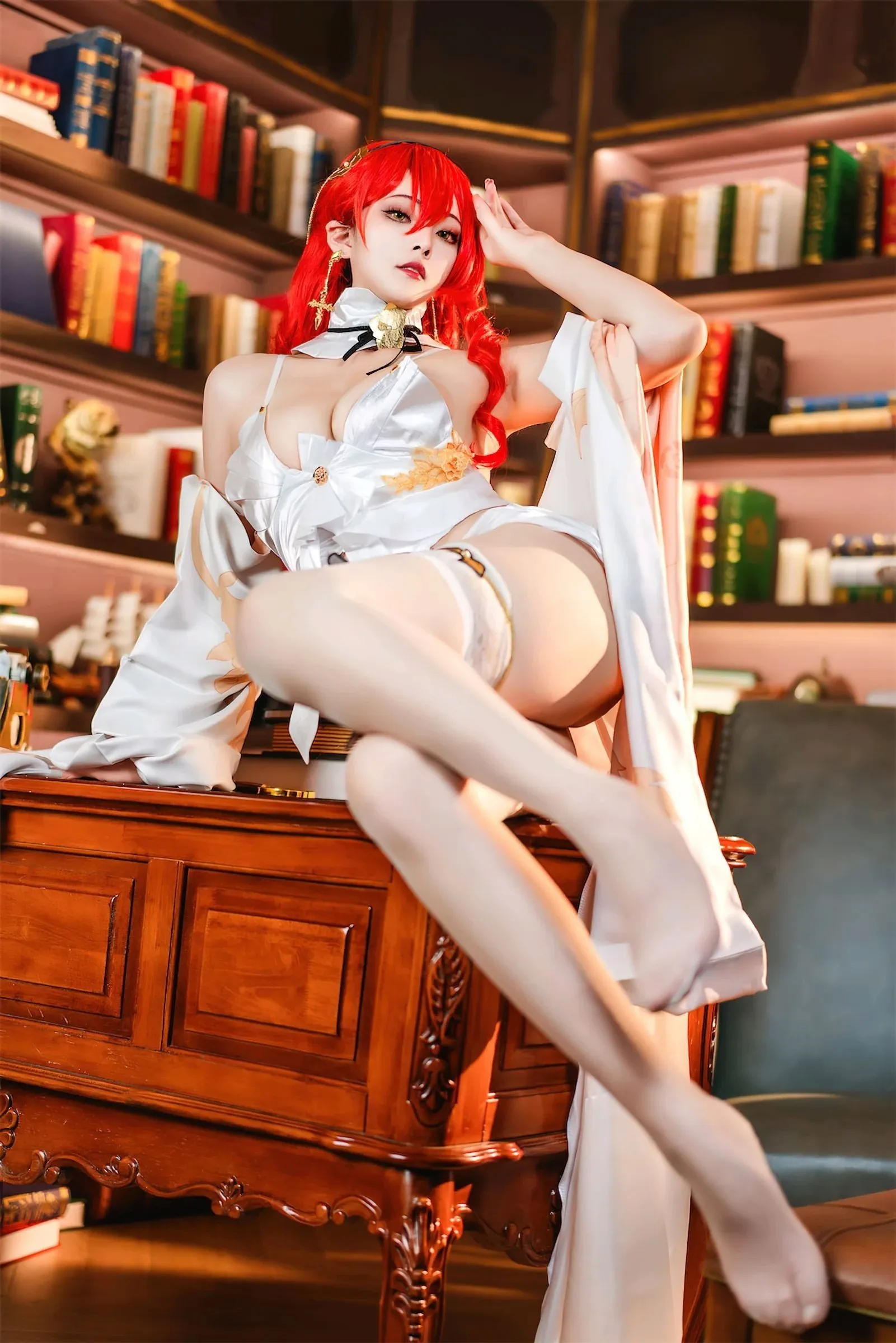 Natsuko夏夏子 – 崩坏：星穹铁道 姬子礼服 [77P]