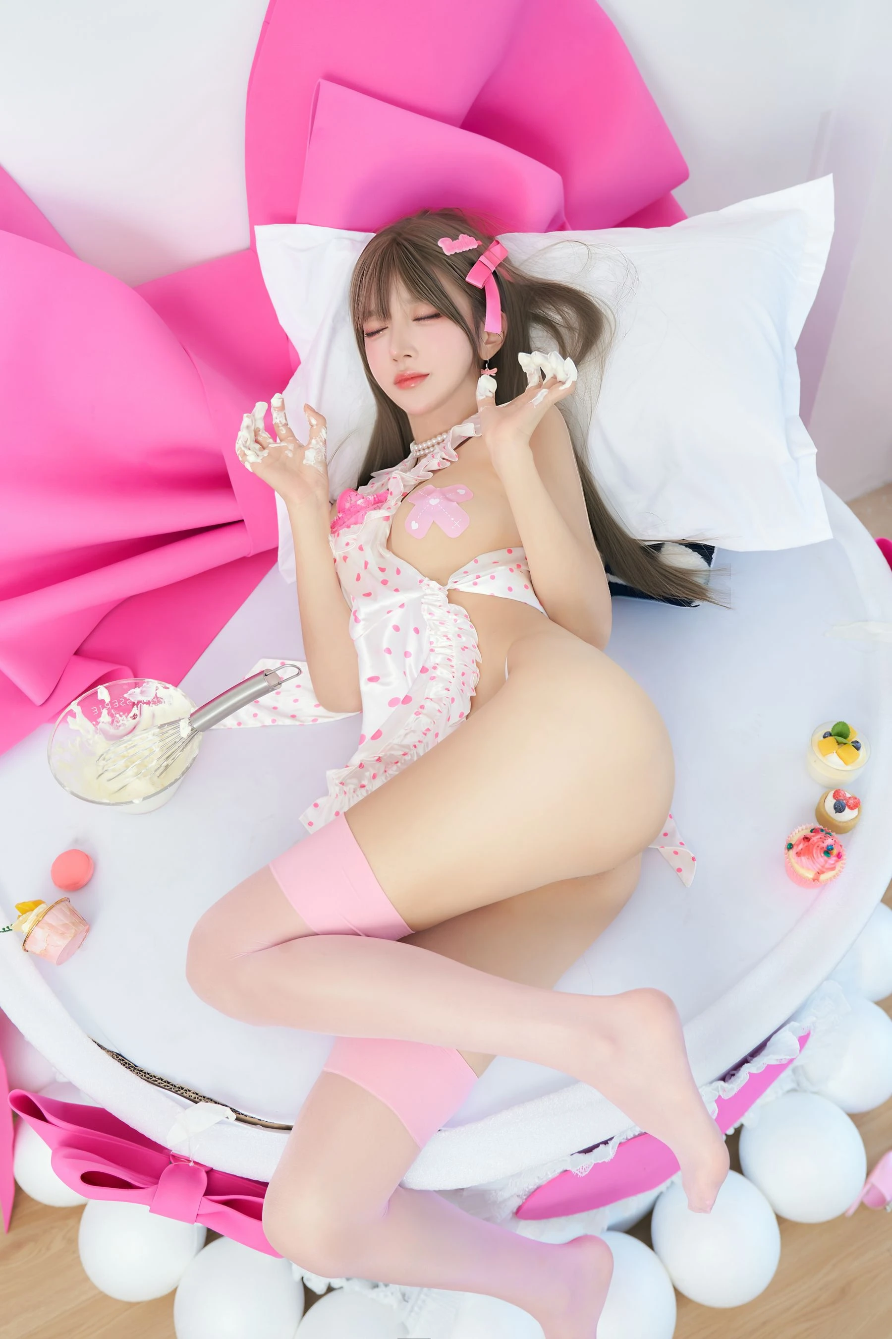 过期米线线喵 – 许愿日 [55P]