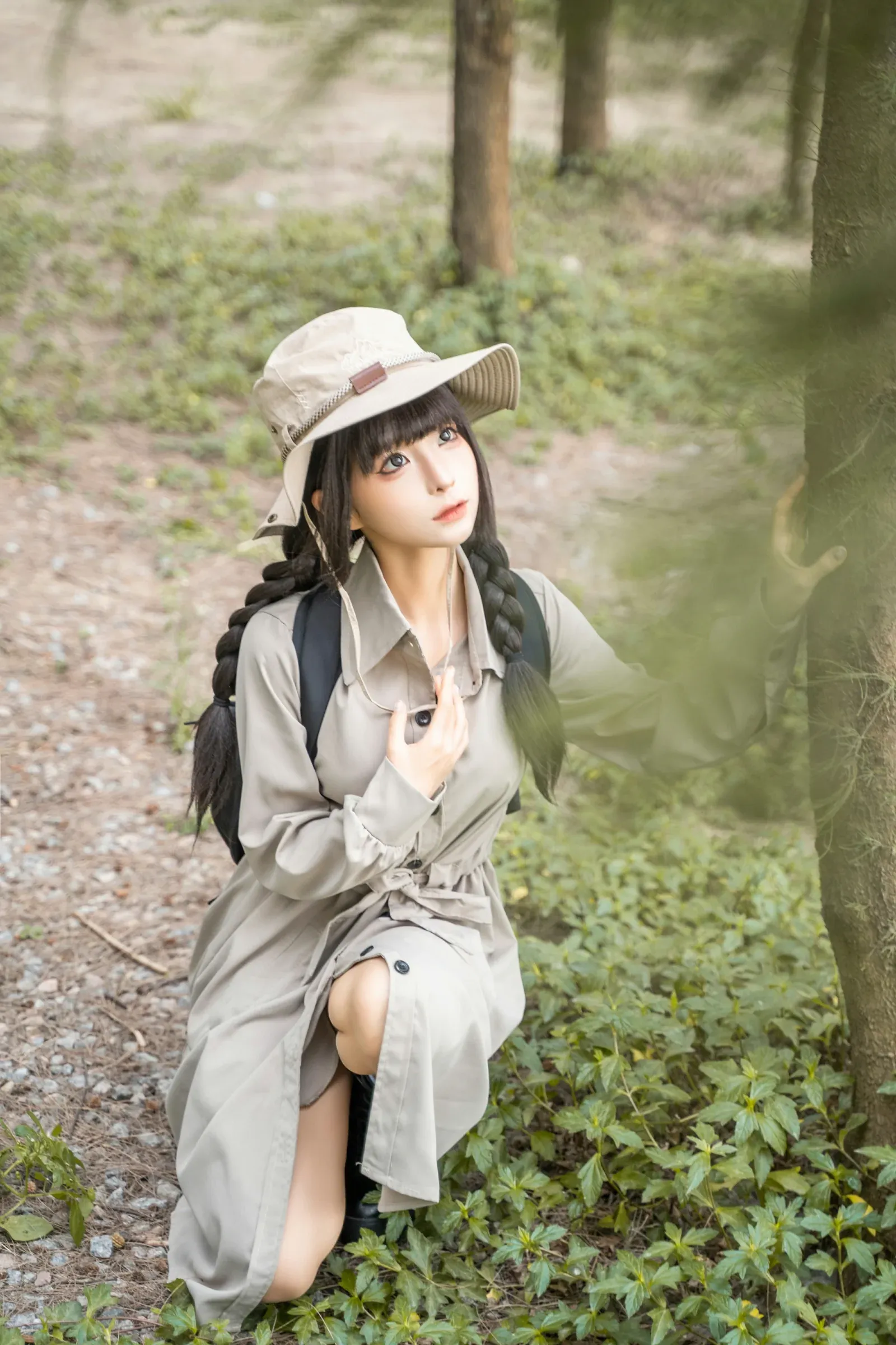 蠢沫沫 – 露营 [53P]