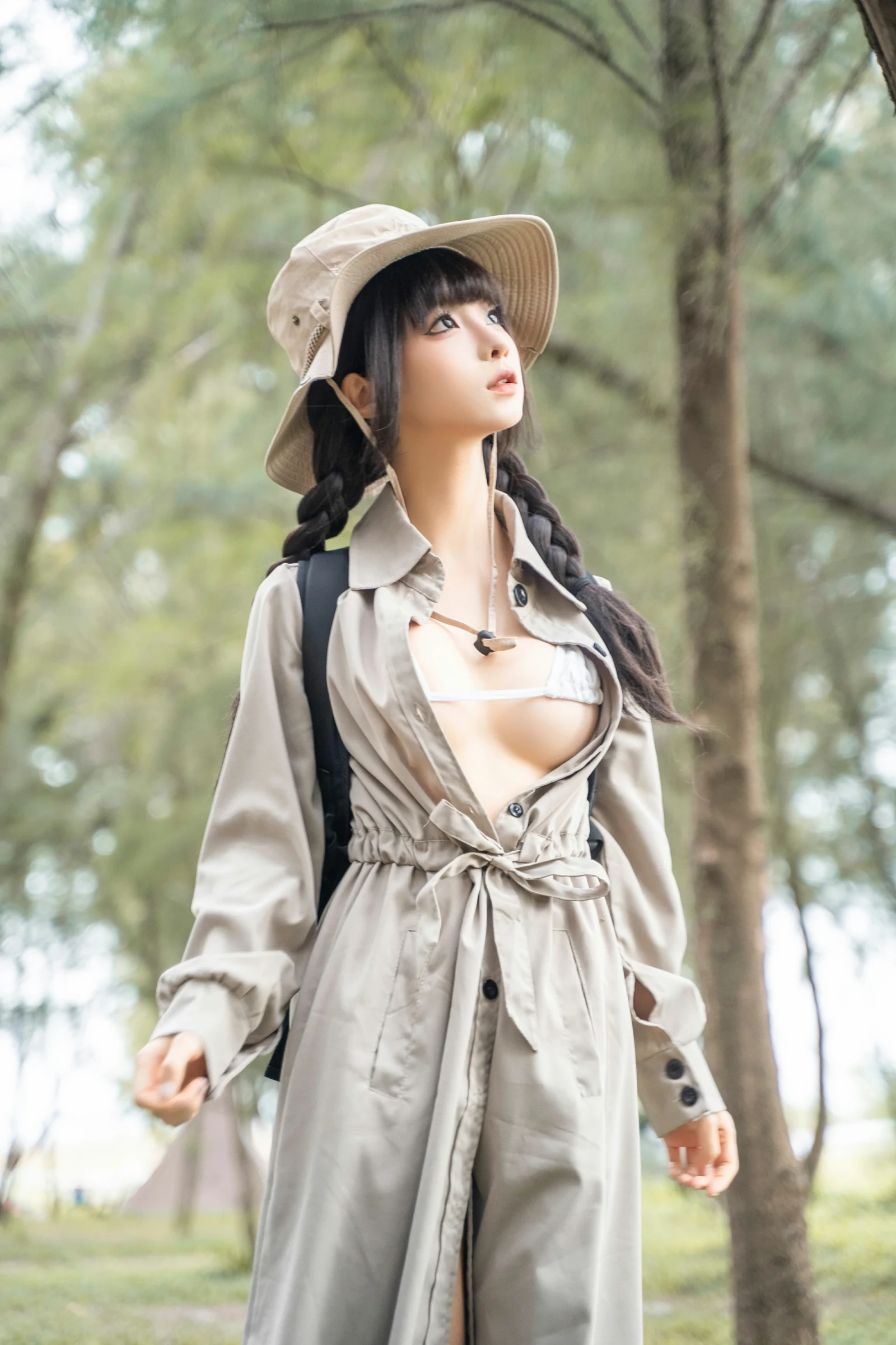 蠢沫沫 – 露营 [53P]