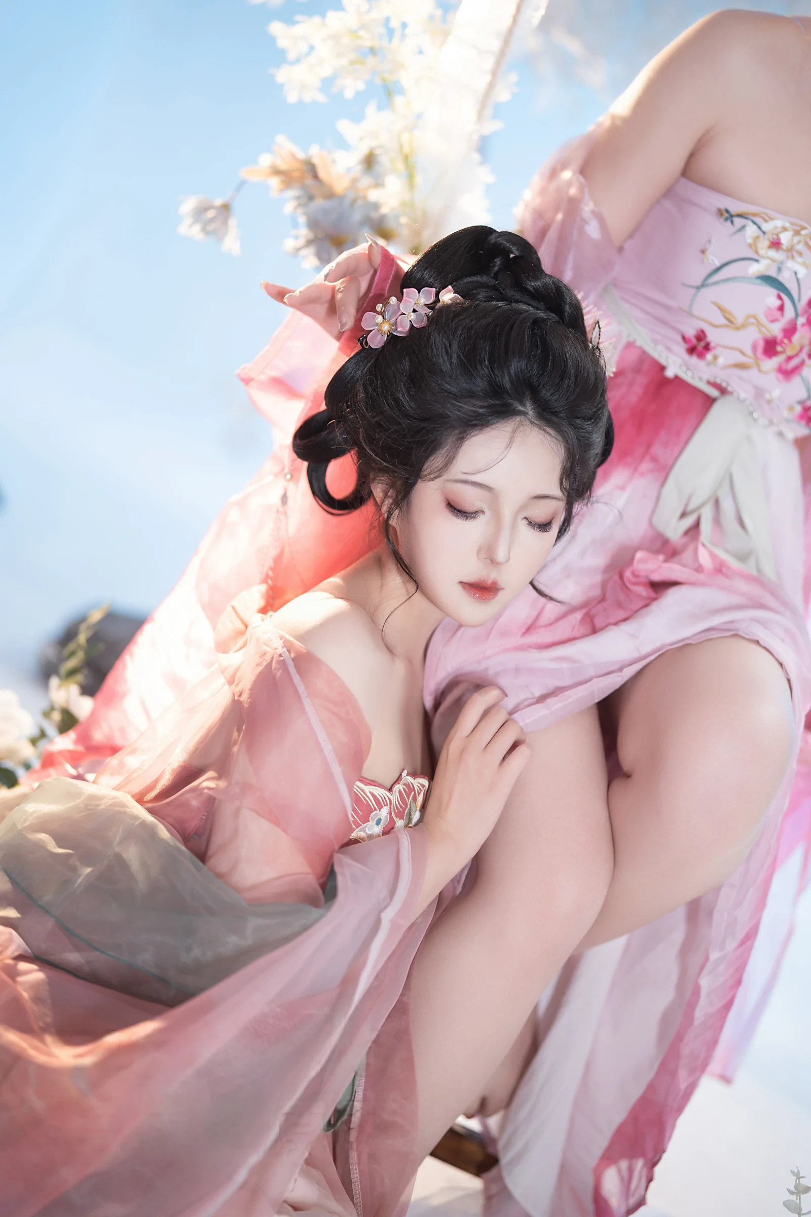 Natsuko夏夏子&星澜 – 瑶池洗凝脂 [77P]