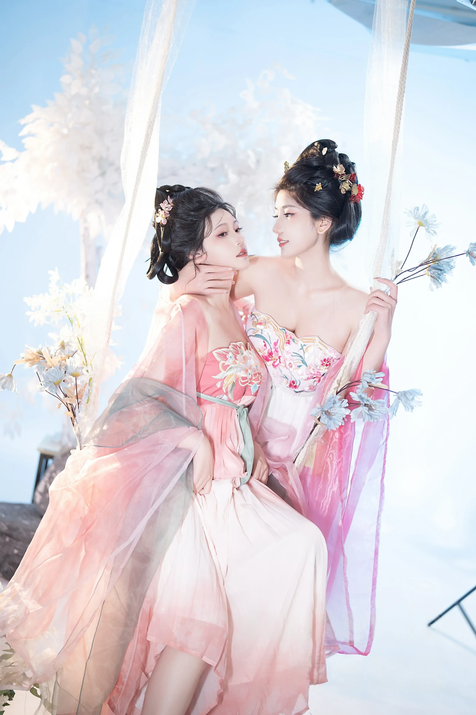 Natsuko夏夏子&星澜 – 瑶池洗凝脂 [77P]