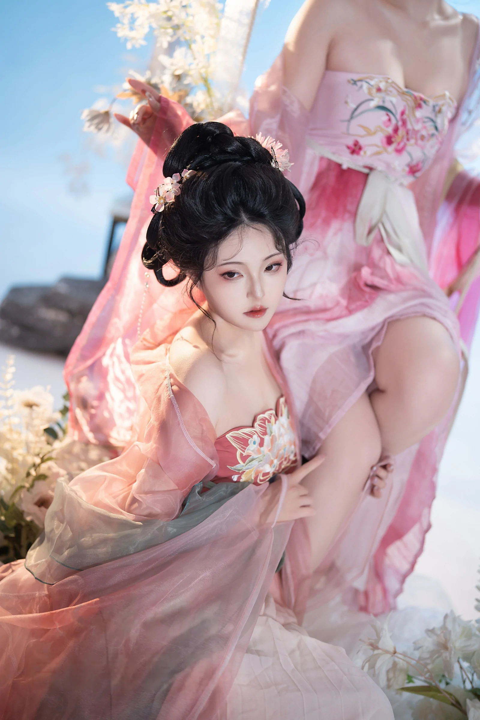 Natsuko夏夏子&星澜 – 瑶池洗凝脂 [77P]